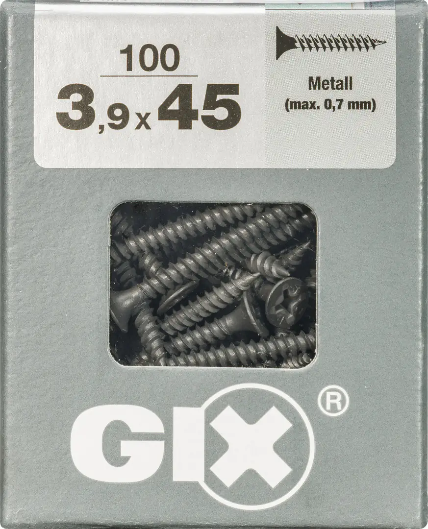 Spax Schnellbauschrauben 3.9 x 45 mm PH 2 Feingewinde - 100 Stk. Spax Schnellbauschrauben 3.9 x 45 mm PH 2 Feingewinde - 100 Stk.