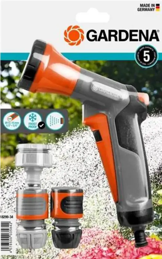 Gardena Bewässerungsbrausen-Set Classic für Schlauchanschluss und Bewässerung