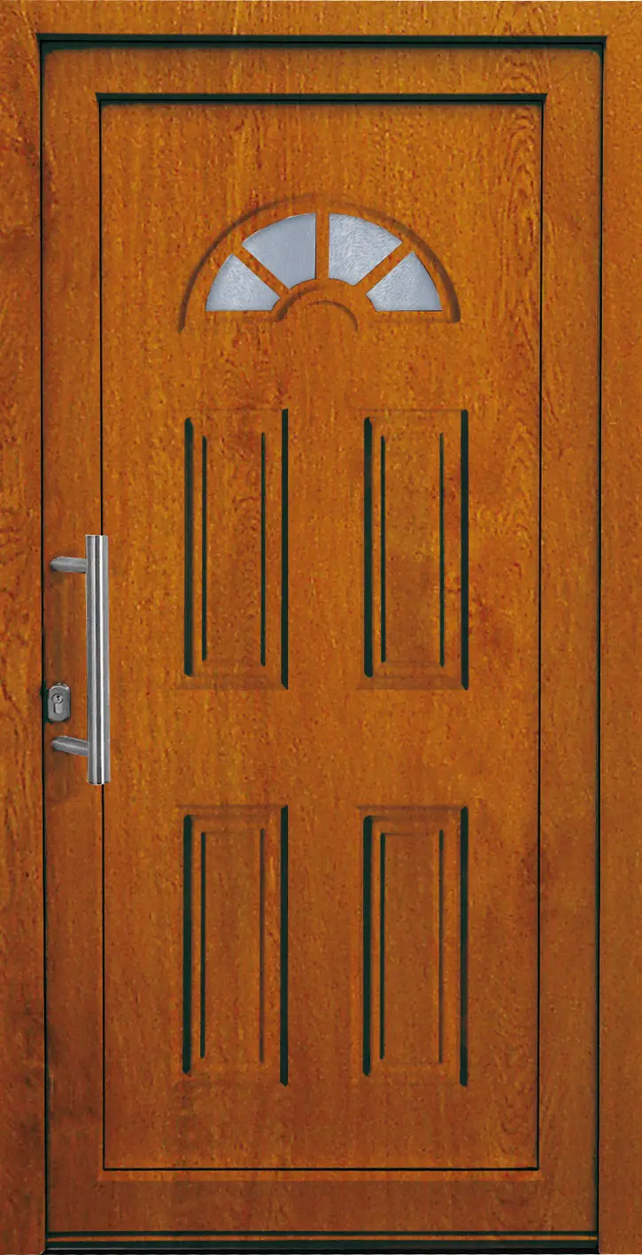 Panto Haustür Modell K001 DIN links golden oak 110 x 210 cm Panto Haustür Modell K001 DIN links golden oak 110 x 210 cm