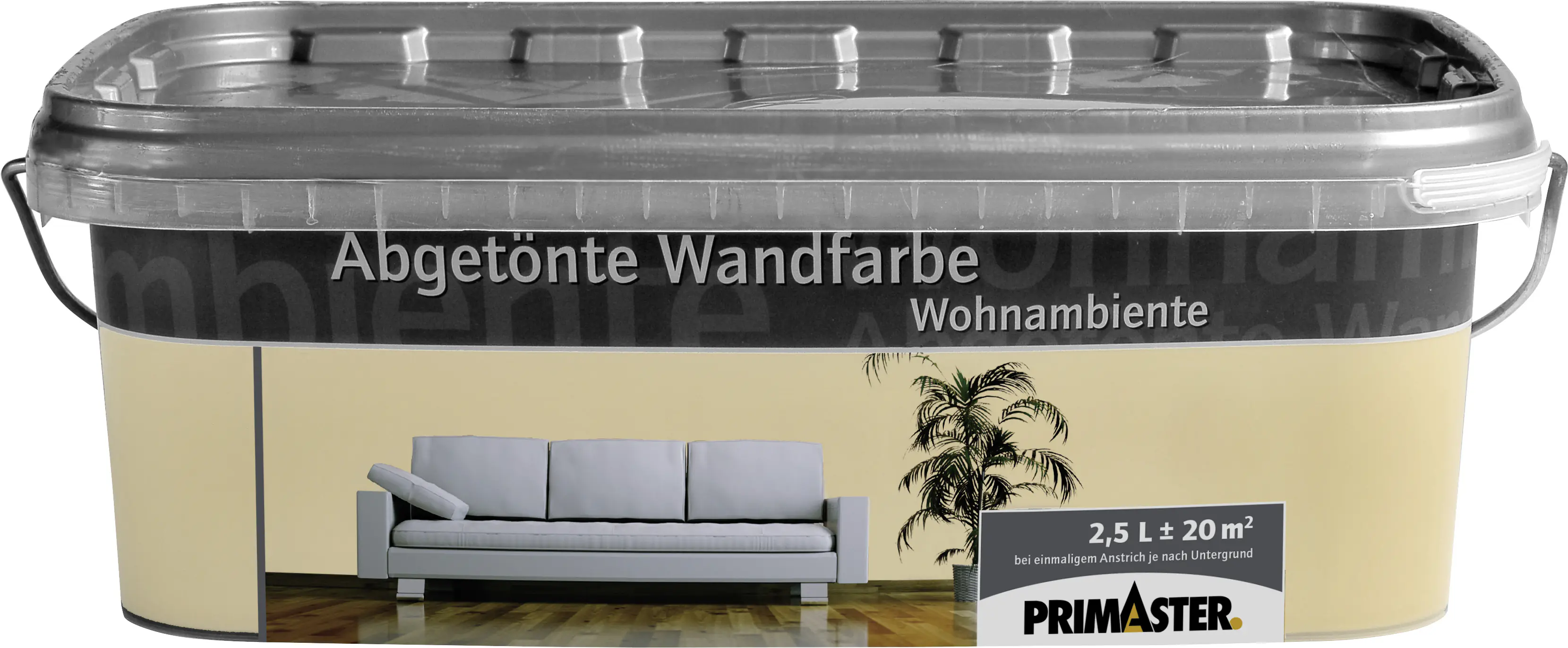 Primaster Wandfarbe Wohnambiente 2,5 L champagner