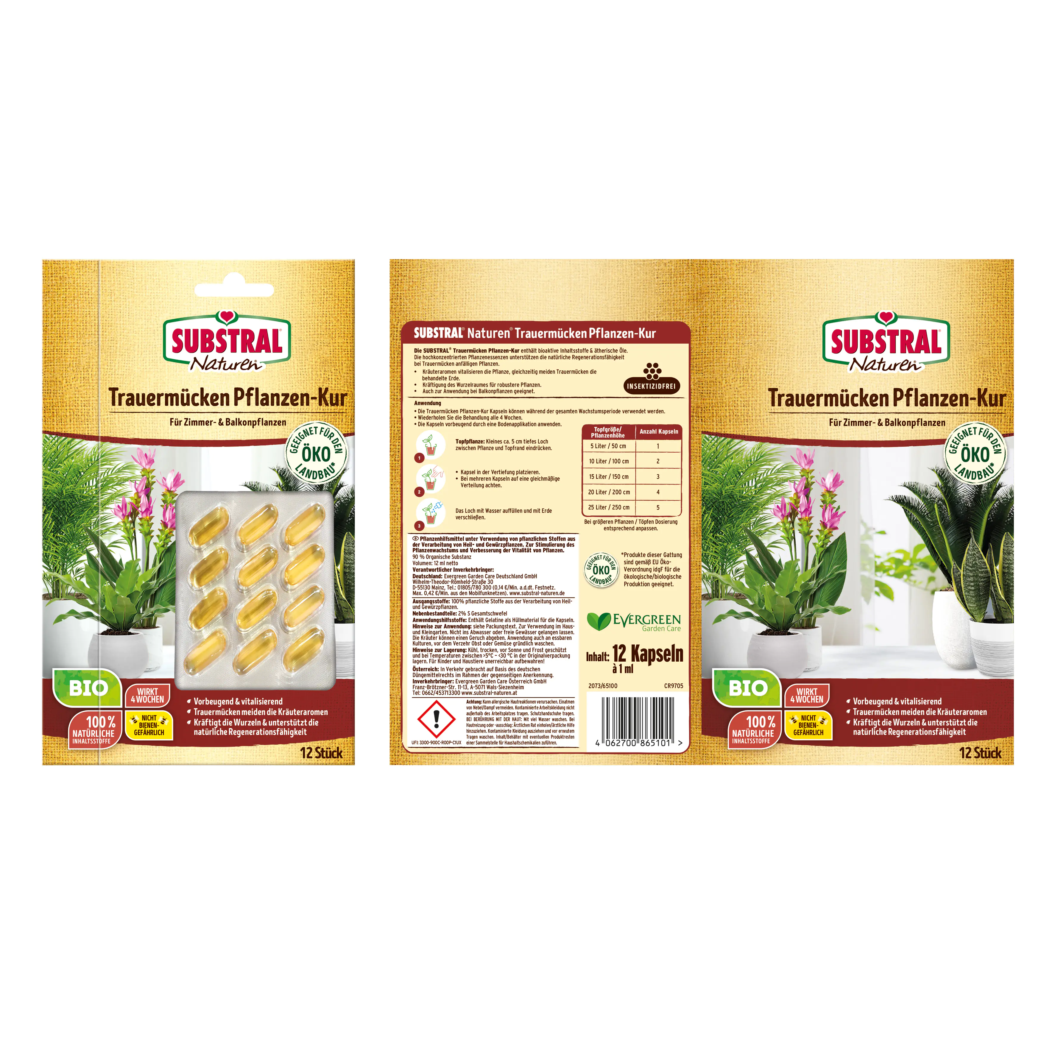 Substral Naturen Trauermücken Pflanzenkur 12 Stück Substral Naturen Trauermücken Pflanzenkur 12 Stück