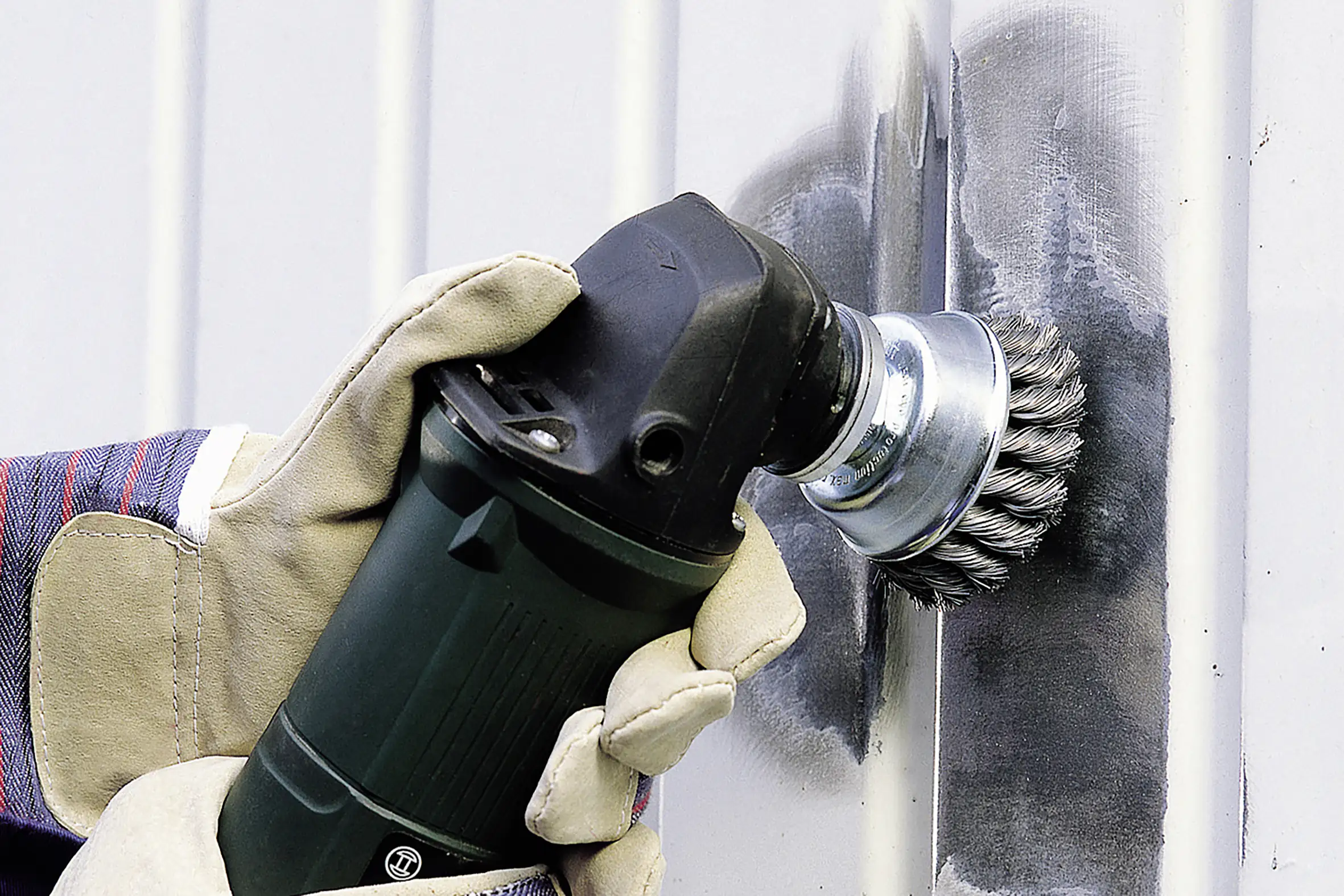 Wolfcraft Topfdrahtbürste Ø 75 mm gezopft M14