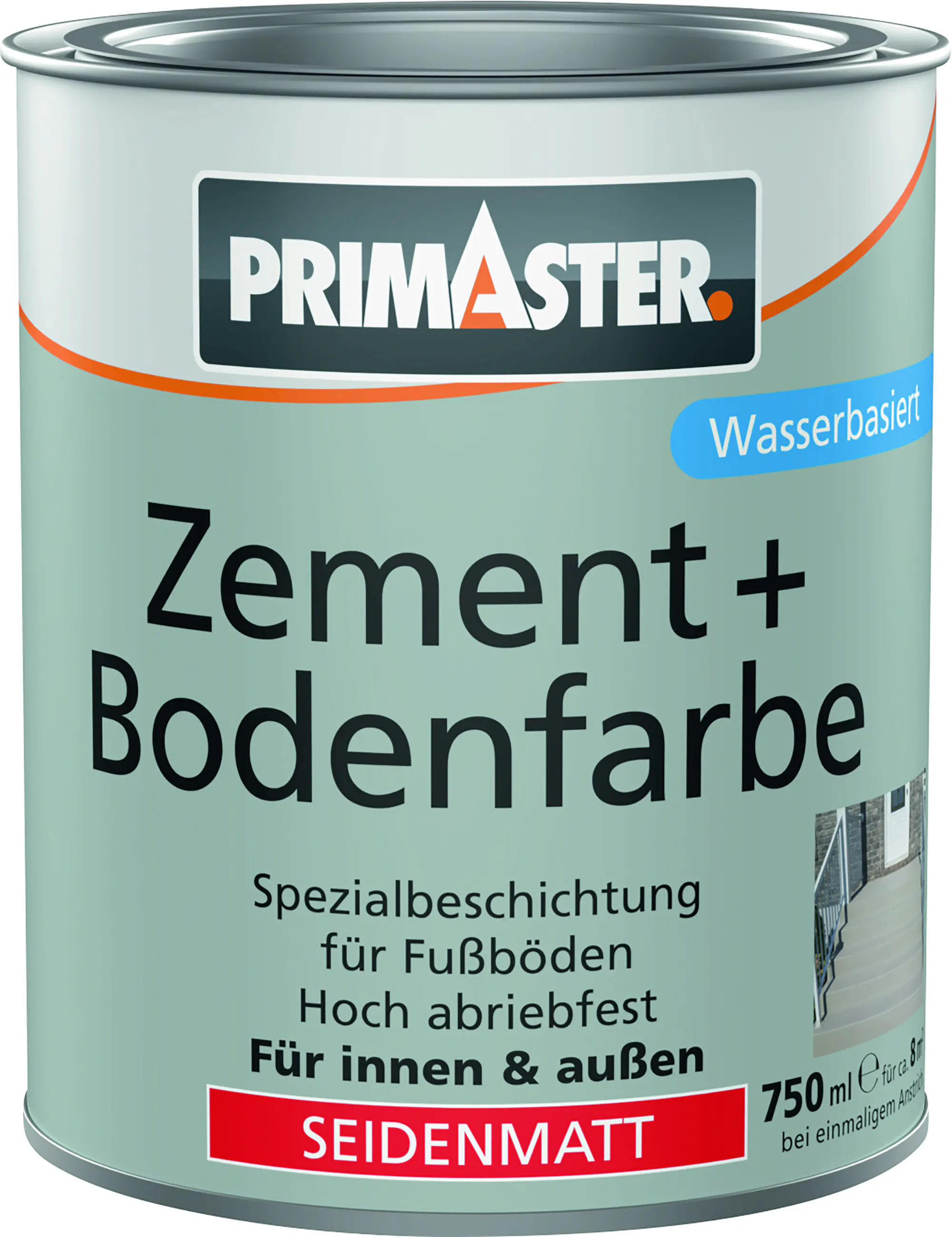 Primaster  Zement und Bodenfarbe 750 ml anthrazitgrau