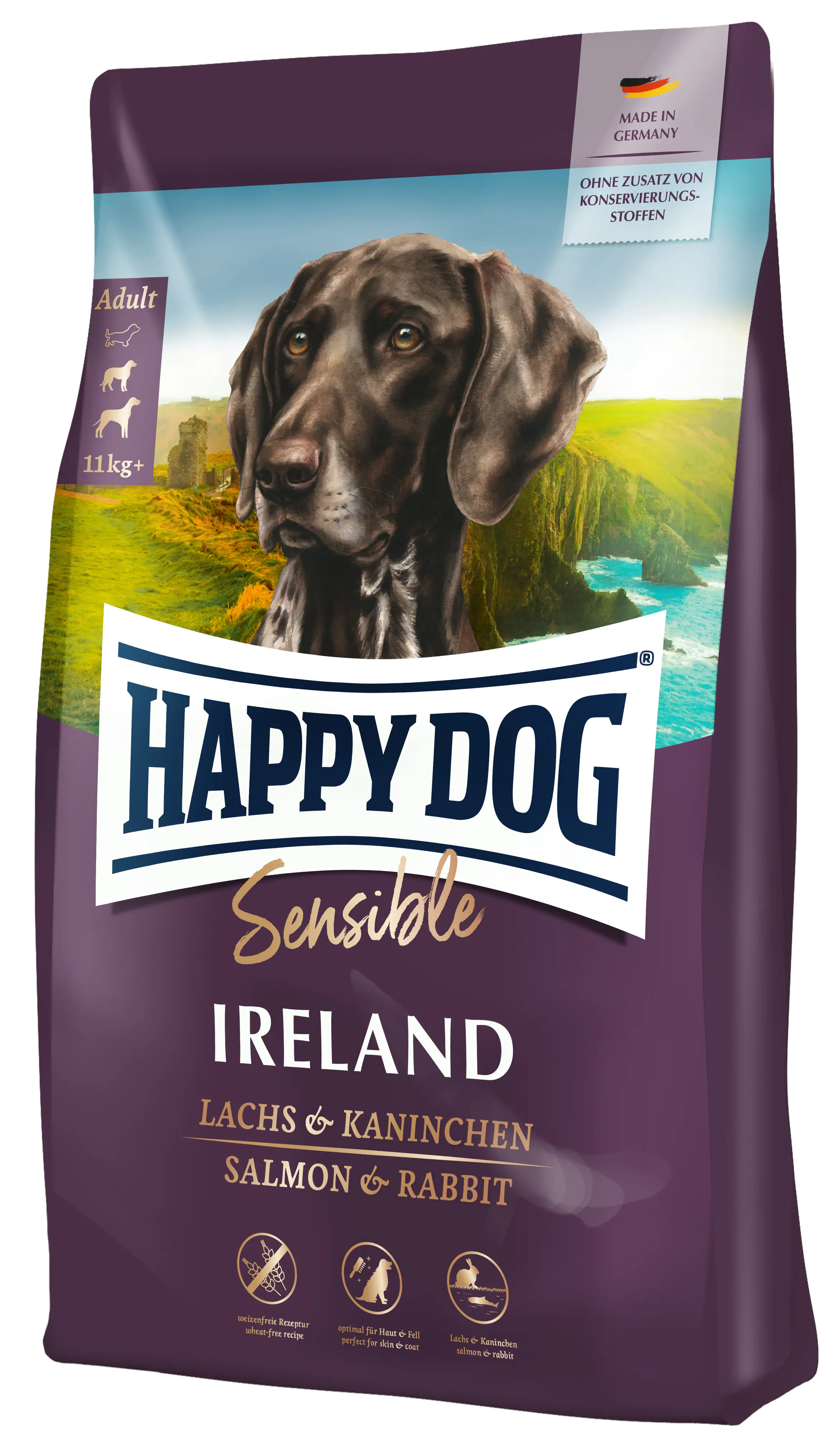 Happy Dog Supreme Sensible 4kgIreland für Hunde Happy Dog Supreme Sensible 4kgIreland für Hunde