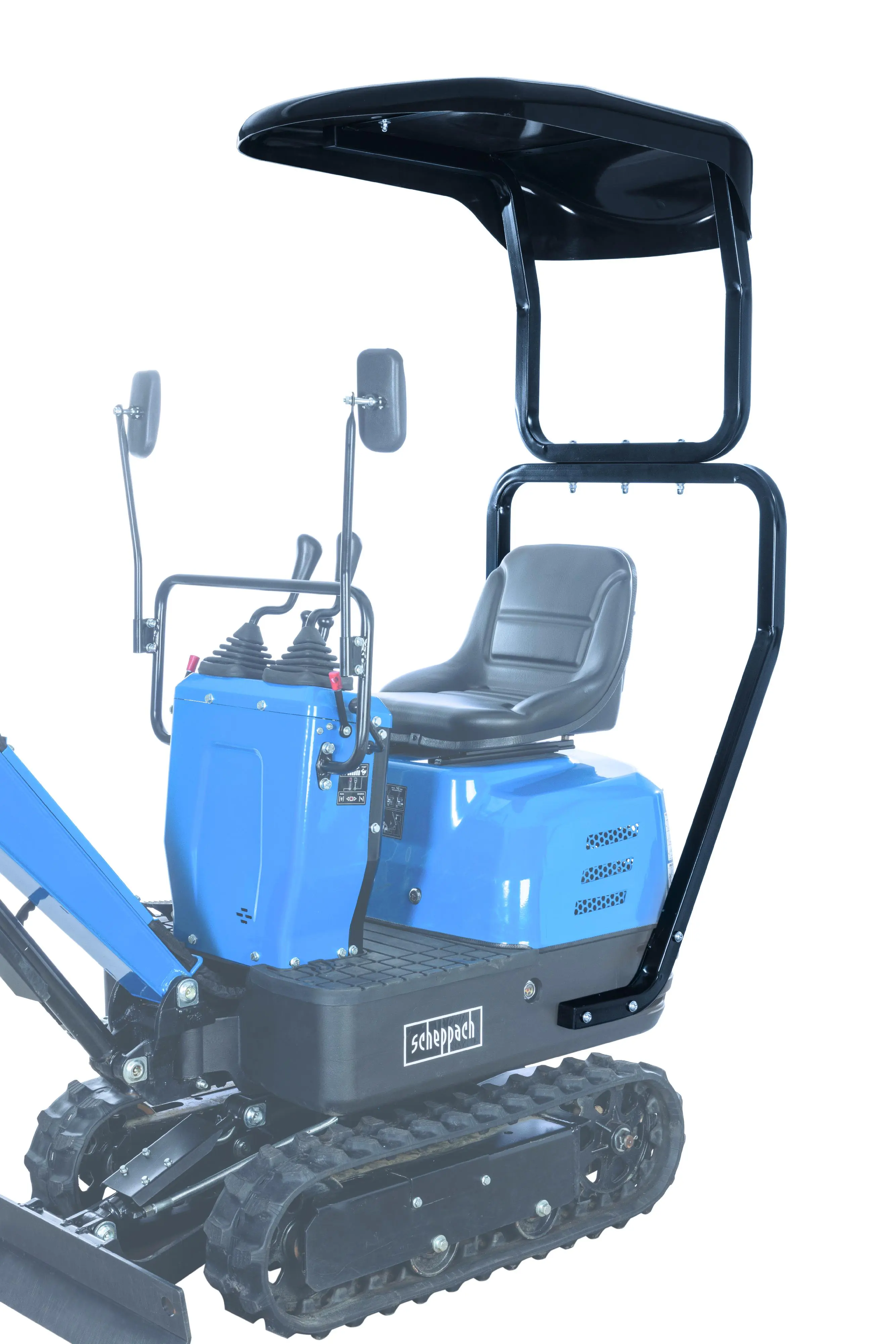 Woodster Baggerdach 104 x 72 x 23 cm für Mini-Bagger WMB800 