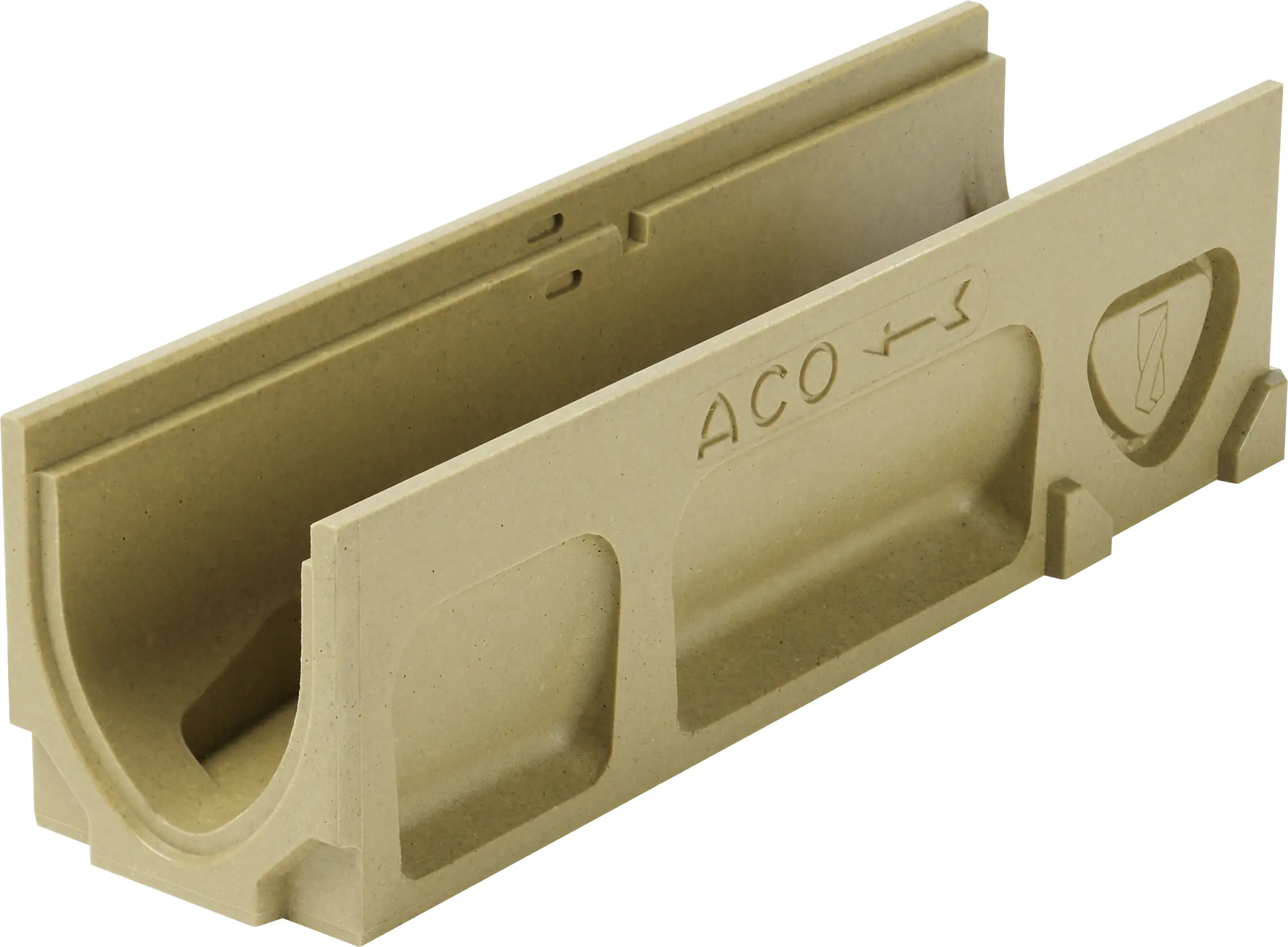 4002626328007_1321057 ACO Entwässerungsrinne Galaline Polymerbeton 0,5 m