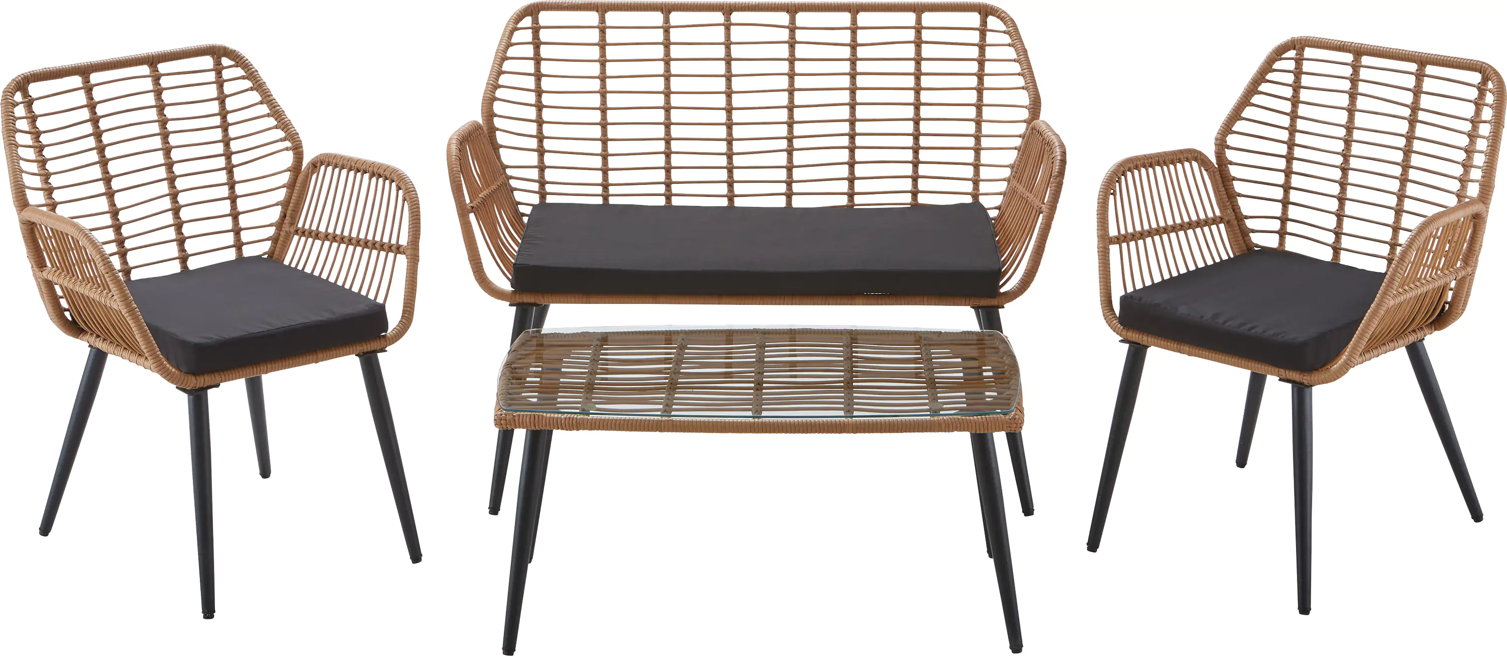 4333692222877_01 TrendLine Loungeset Larisa 4 teilig
