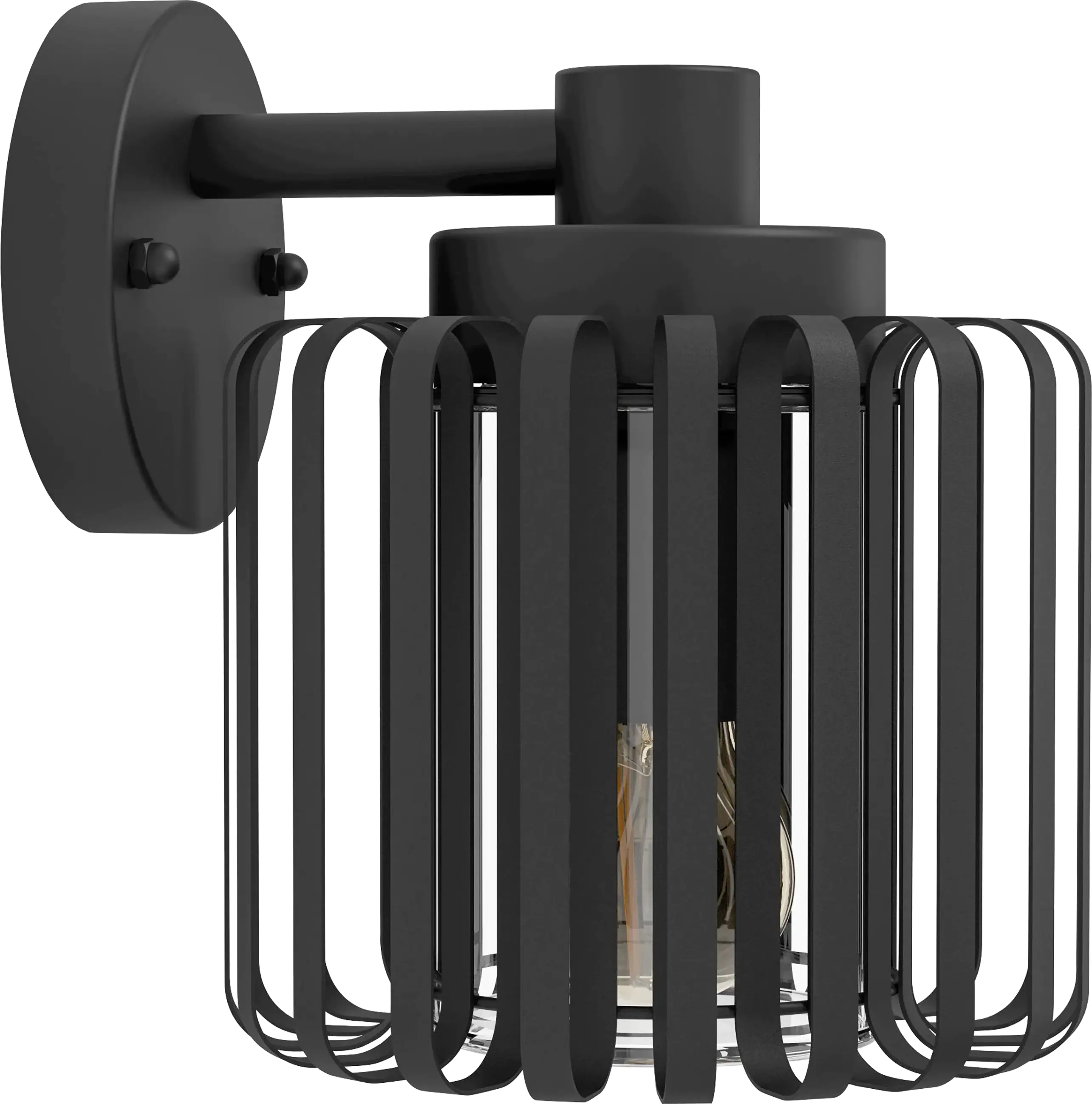 Eglo Außen-Wandleuchte Selinus schwarz 19 x 22 x 22 cm