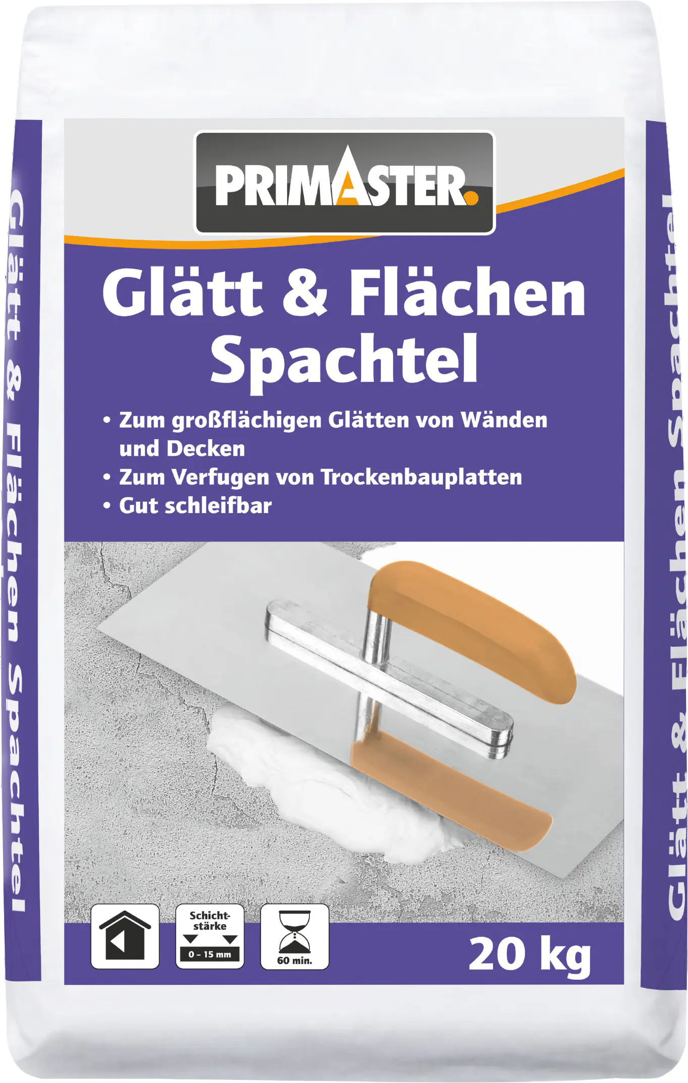 Produktbild: Primaster Glätt & Flächenspachtel 20 kg