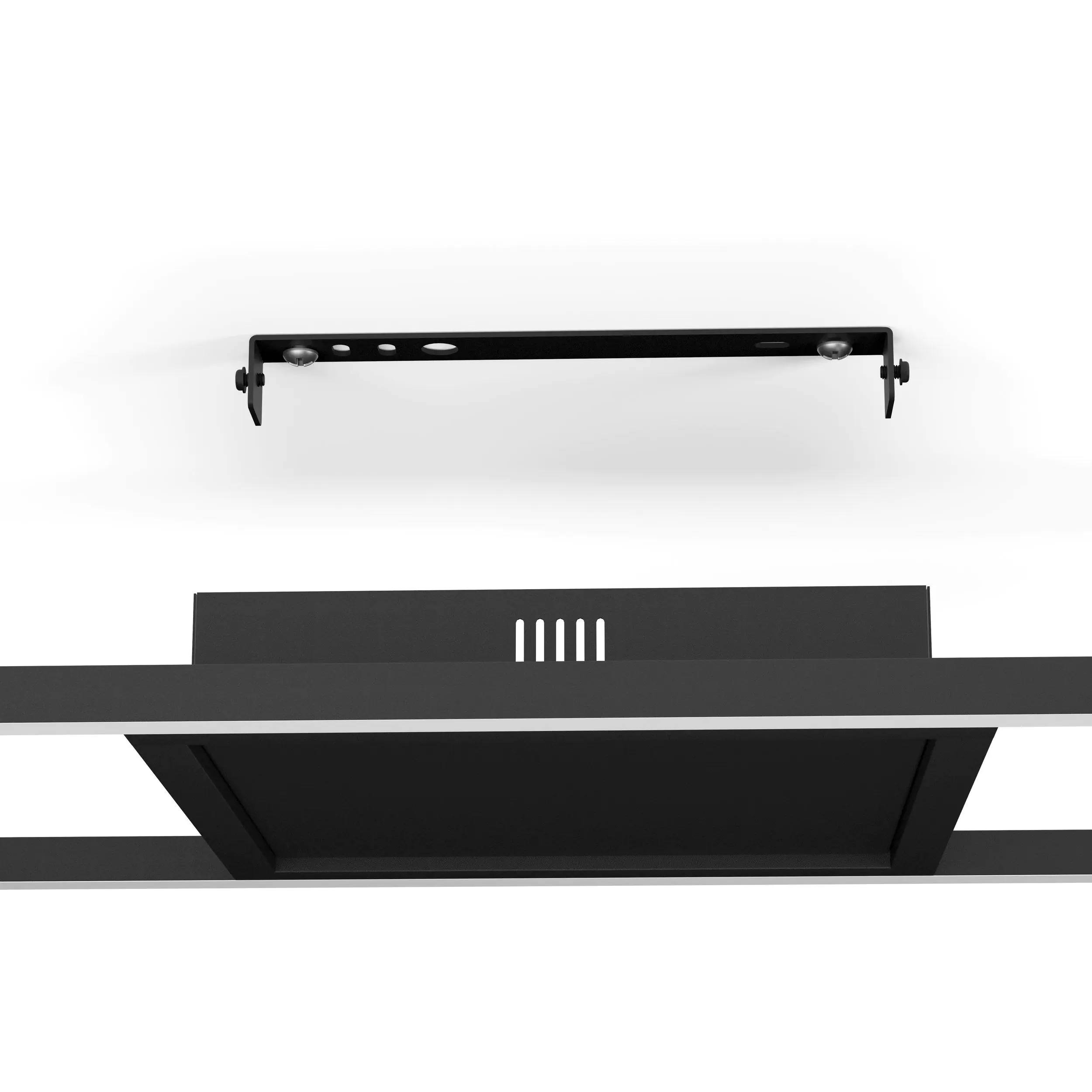 Eglo Connect LED Deckenleuchte Calagrano-Z schwarz 64 x 24 cm