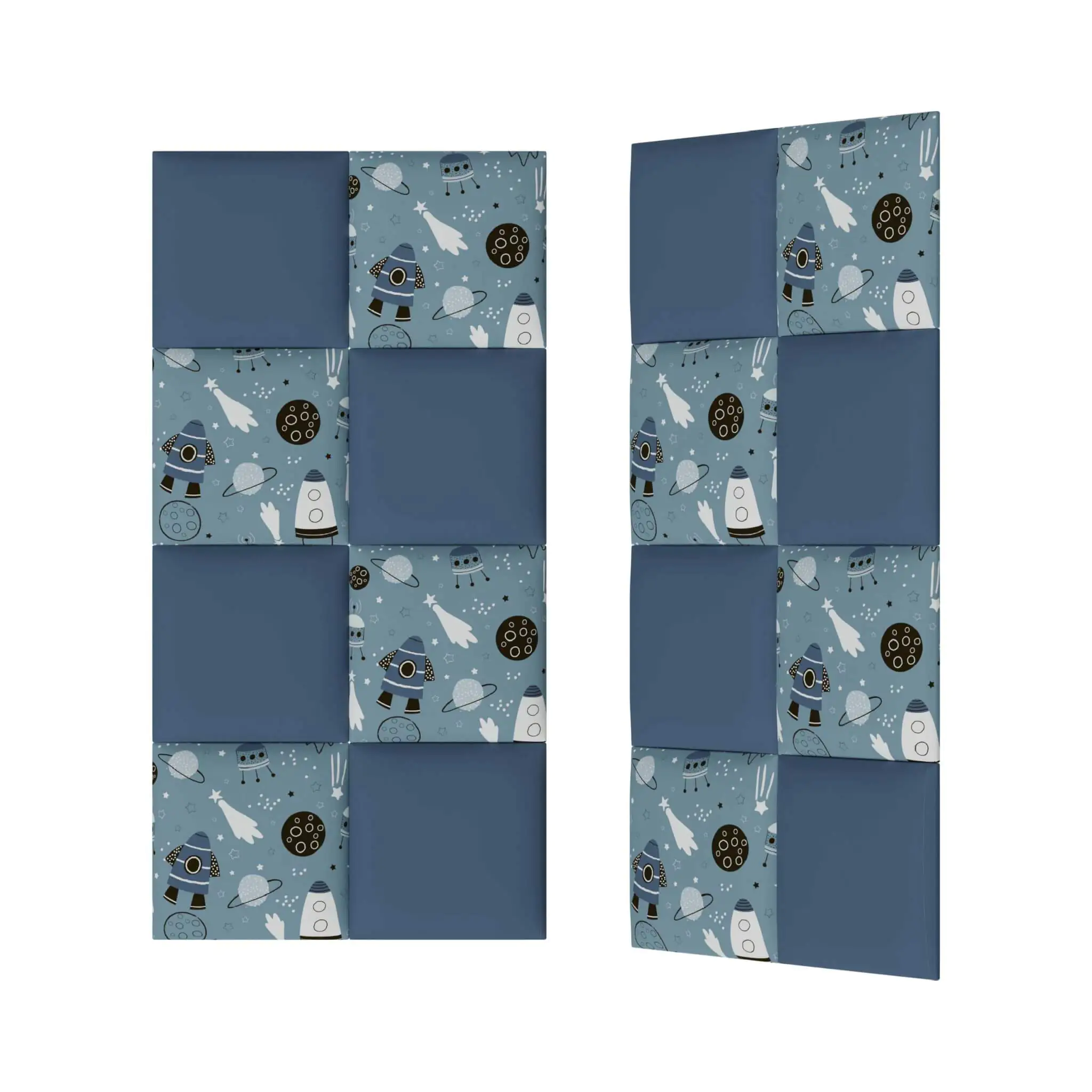 Stegu Wandpaneel Puffin Print Kids 30 x 30 cm Cosmo