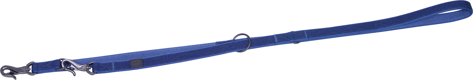 Nobby Führleine Linen Deluxe blau 200 cm Nobby Führleine Linen Deluxe blau 200 cm