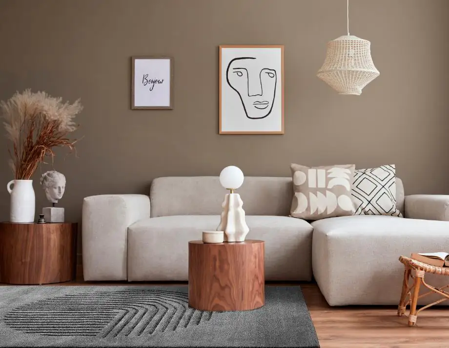 Luxor Living Teppich Enna, grau, 120 x 170 cm