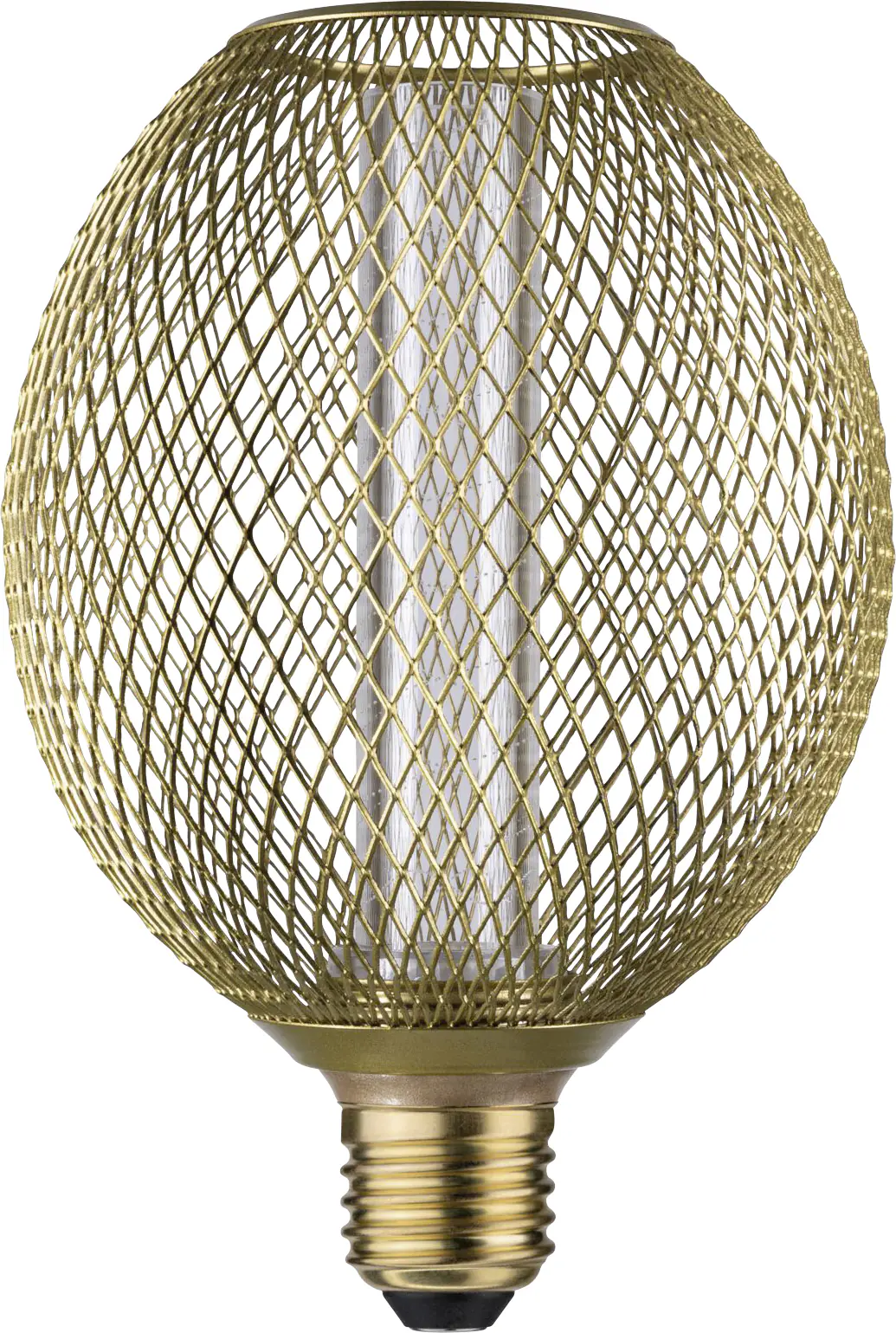 Paulmann LED Leuchtmittel Metallic Glow E27 4,2W messing