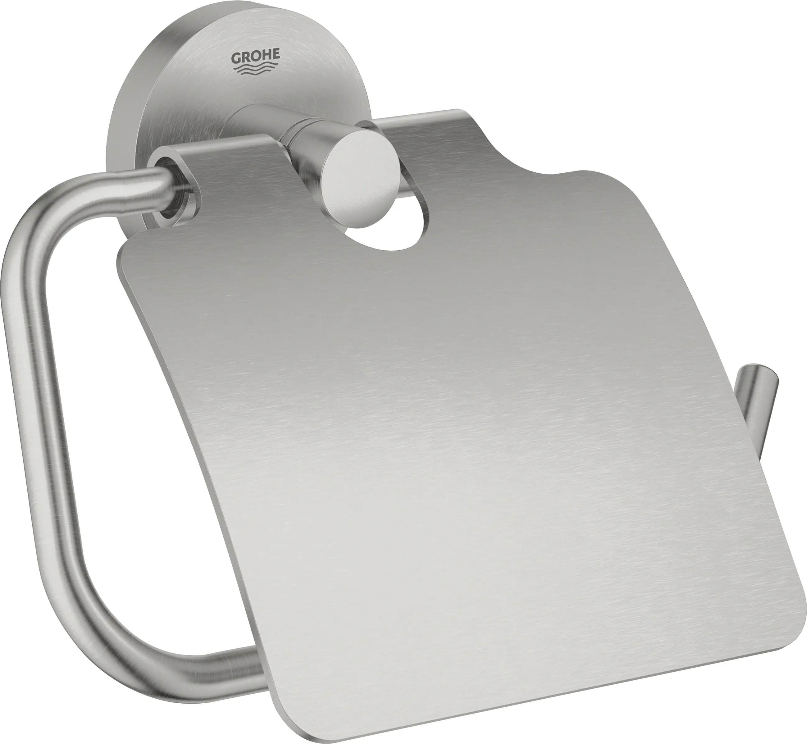 Grohe Start WC-Papierhalter supersteel klebbar