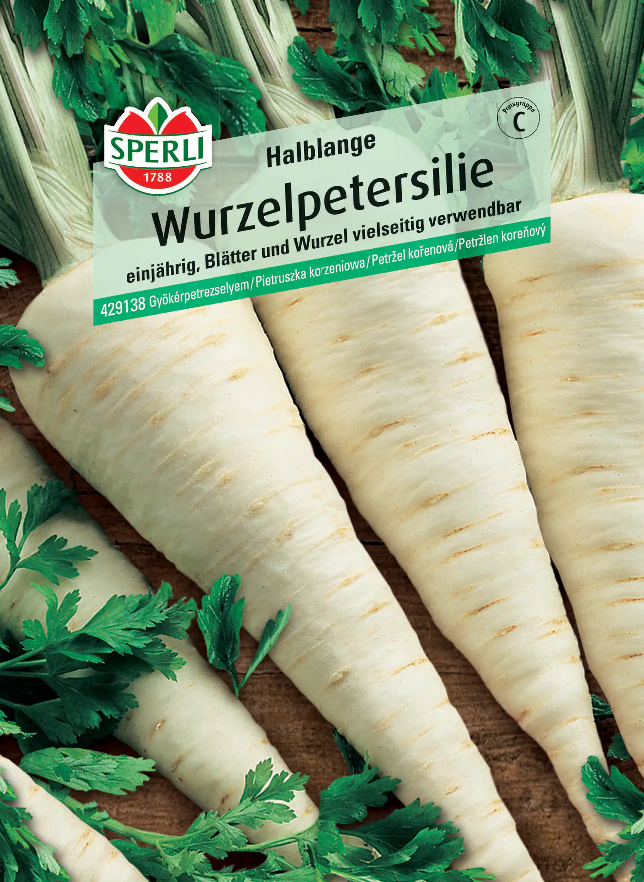 Sperli Wurzelpetersilie Halblange