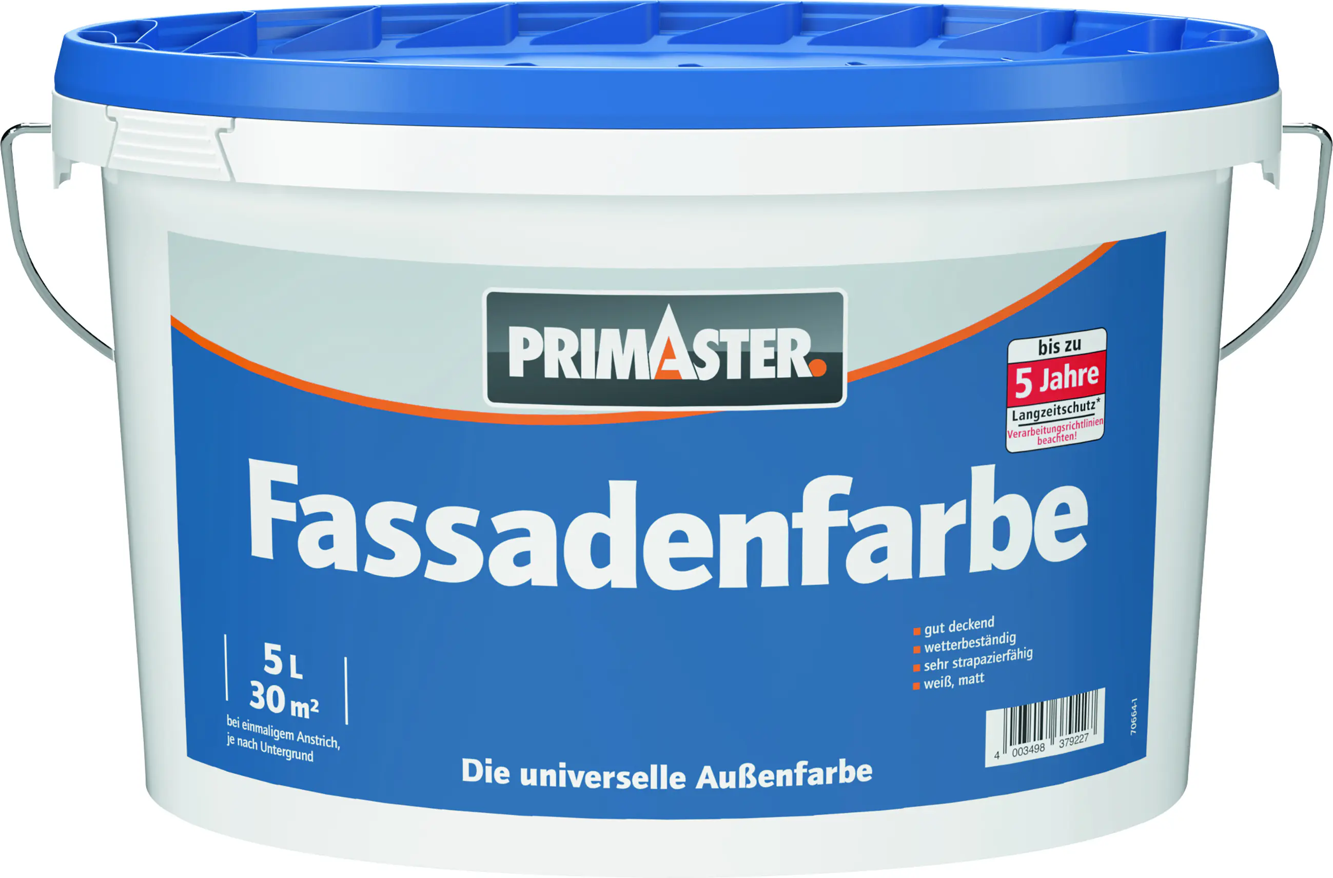 Primaster Fassadenfarbe 5 L weiß Primaster Fassadenfarbe 5 L weiß