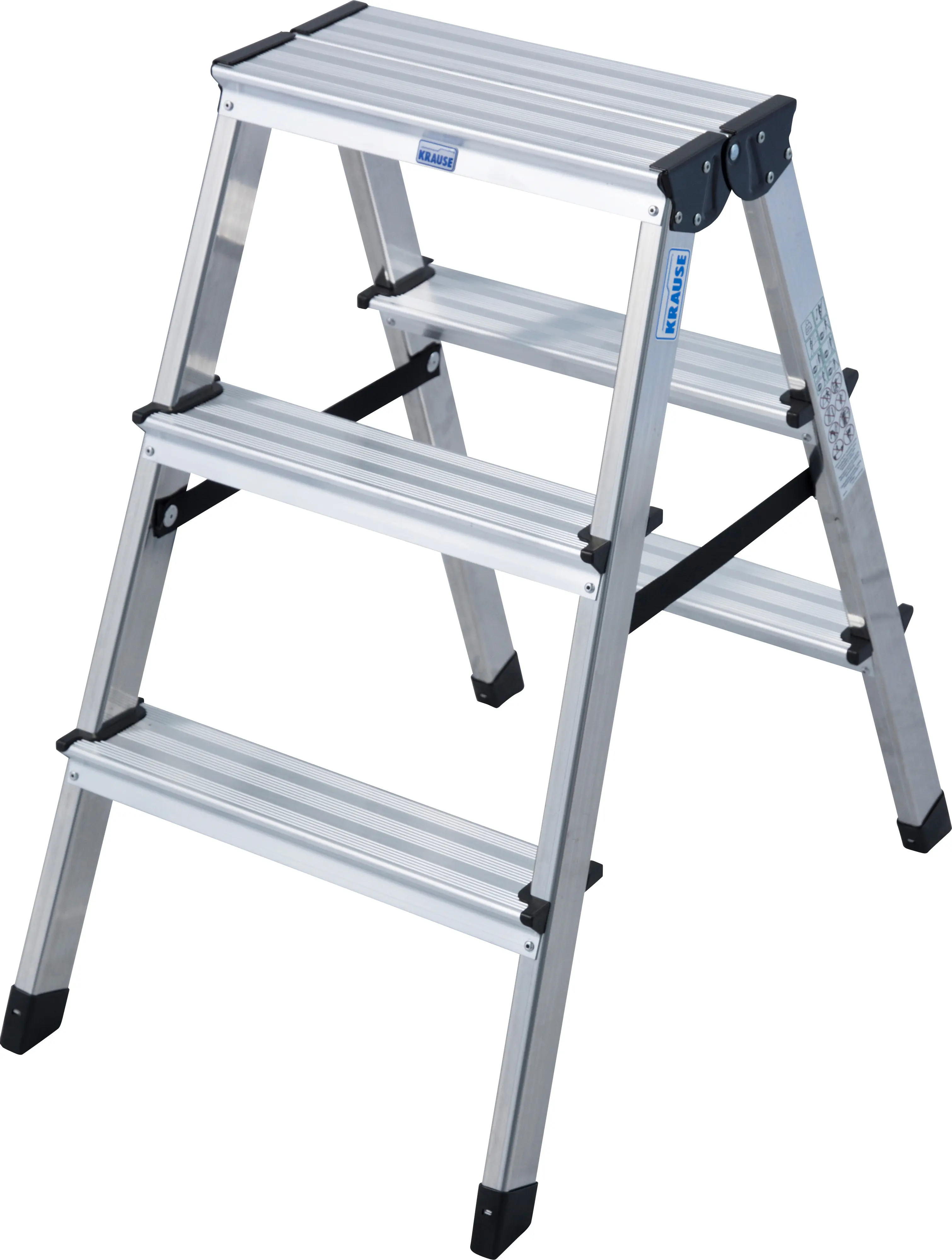 Krause Aluminium-Doppelleiter MONTO Dopplo 2,20 m