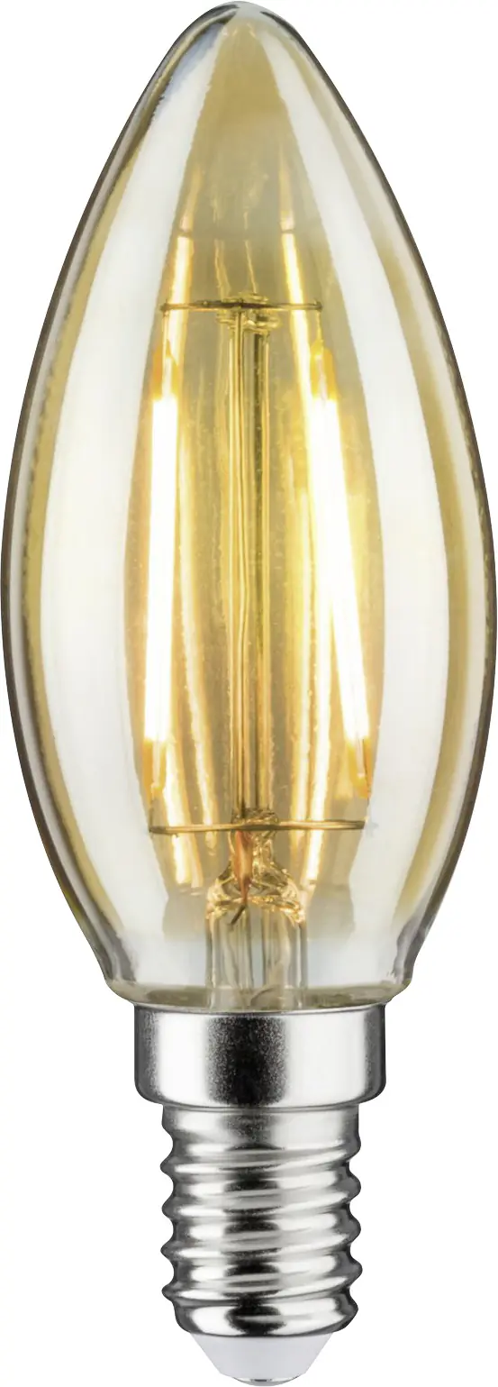 Paulmann Leuchtmittel Vintage Kerze 2W E 14 Kerzenform warmweiß
