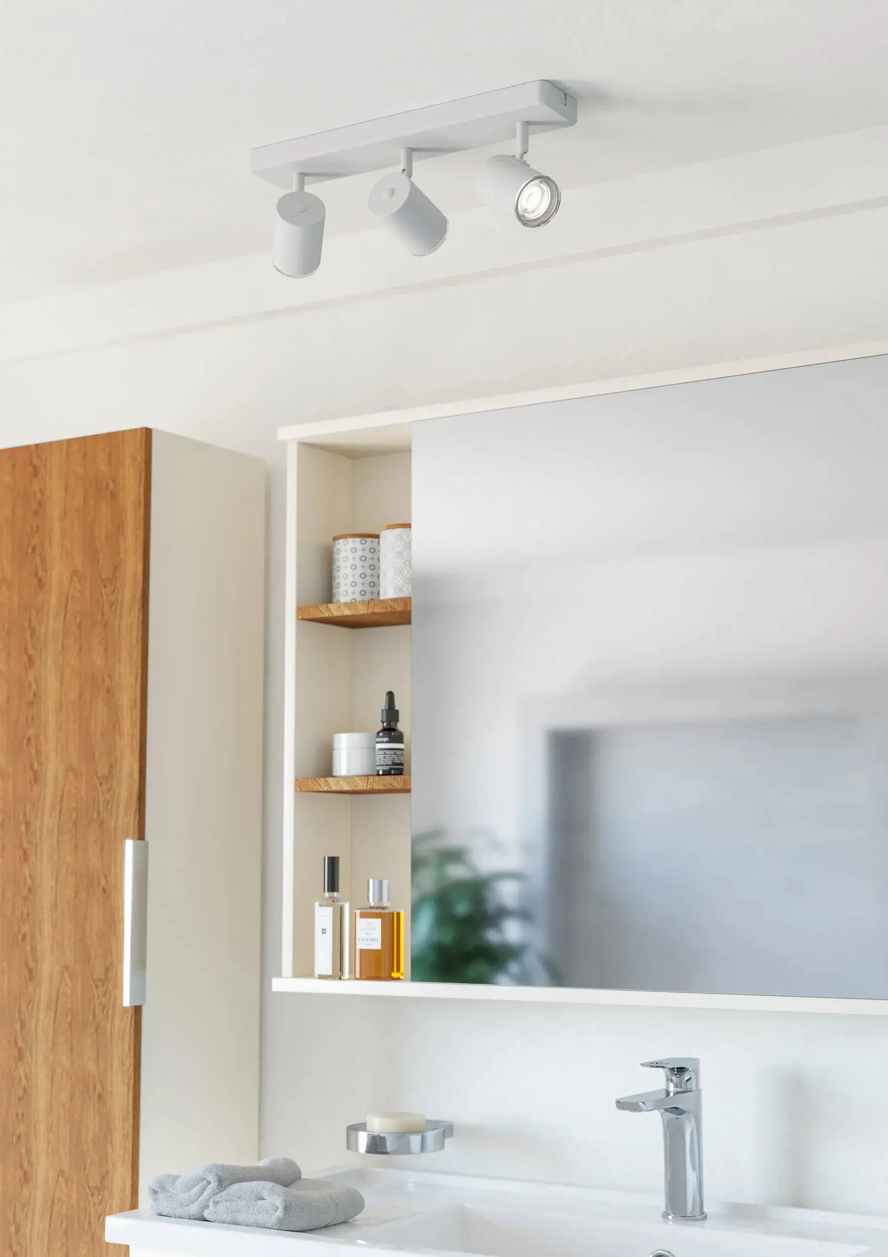 Eglo Leuchten 3er Spot Consuma 1 weiß 40 x 13 cm