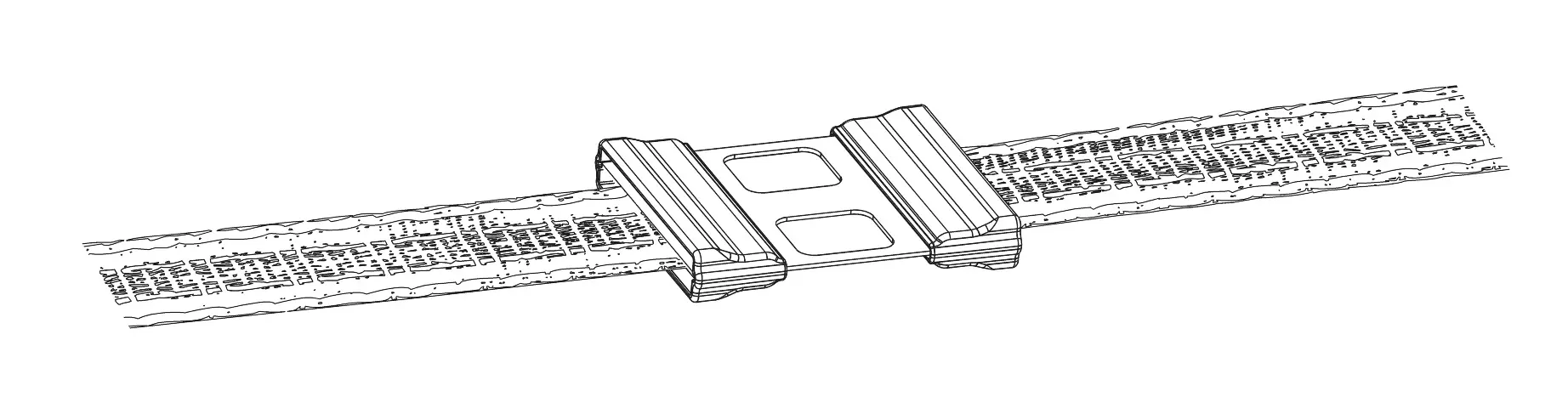 Kerbl Litzclip Bandverbinder 40mm Edelstahl 5 Stück