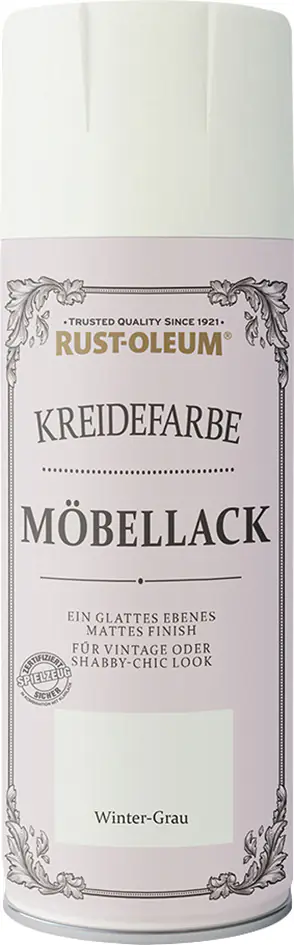Rust-Oleum Kreidefarbe Möbellack 400 ml winter-grau