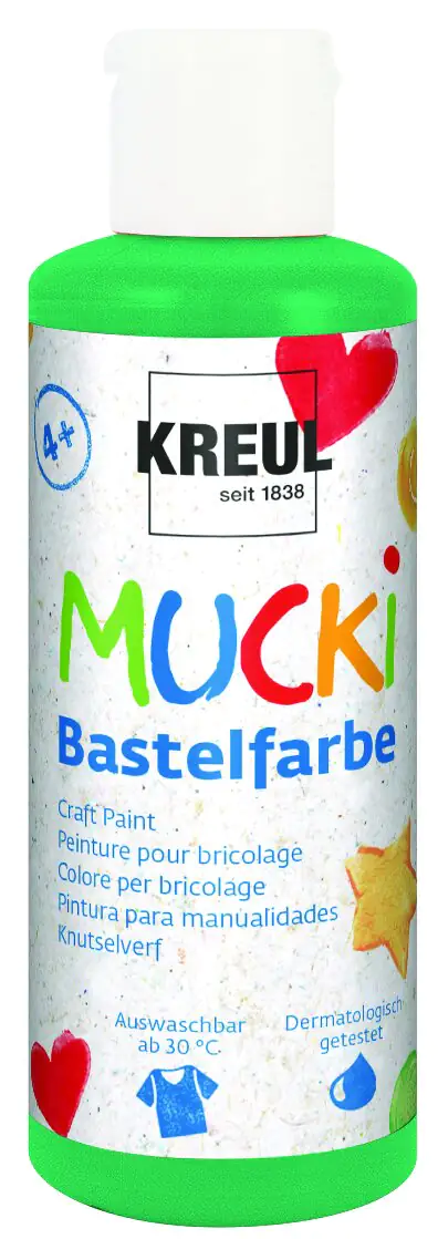 Kreul Mucki Bastelfarbe grün 80 ml