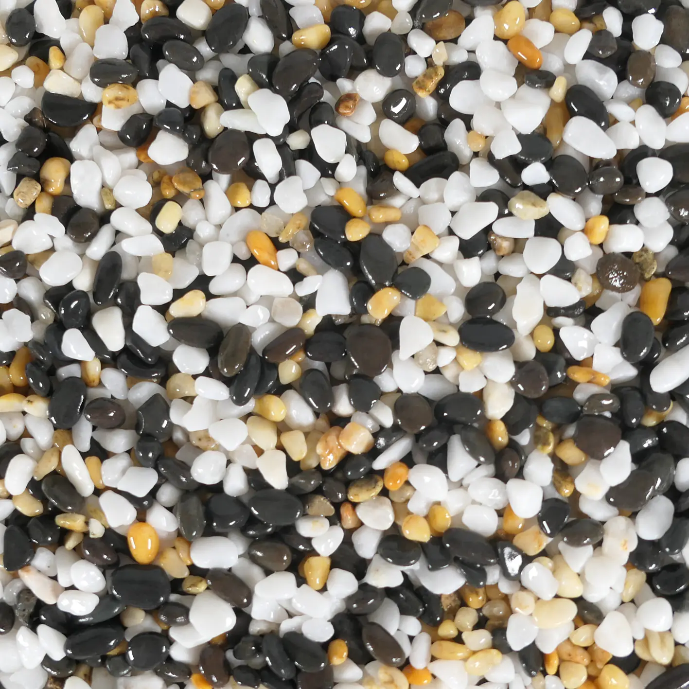 Orbit Aquarien Kies Banos Kies weiß-schwarz-gelb 5 kg