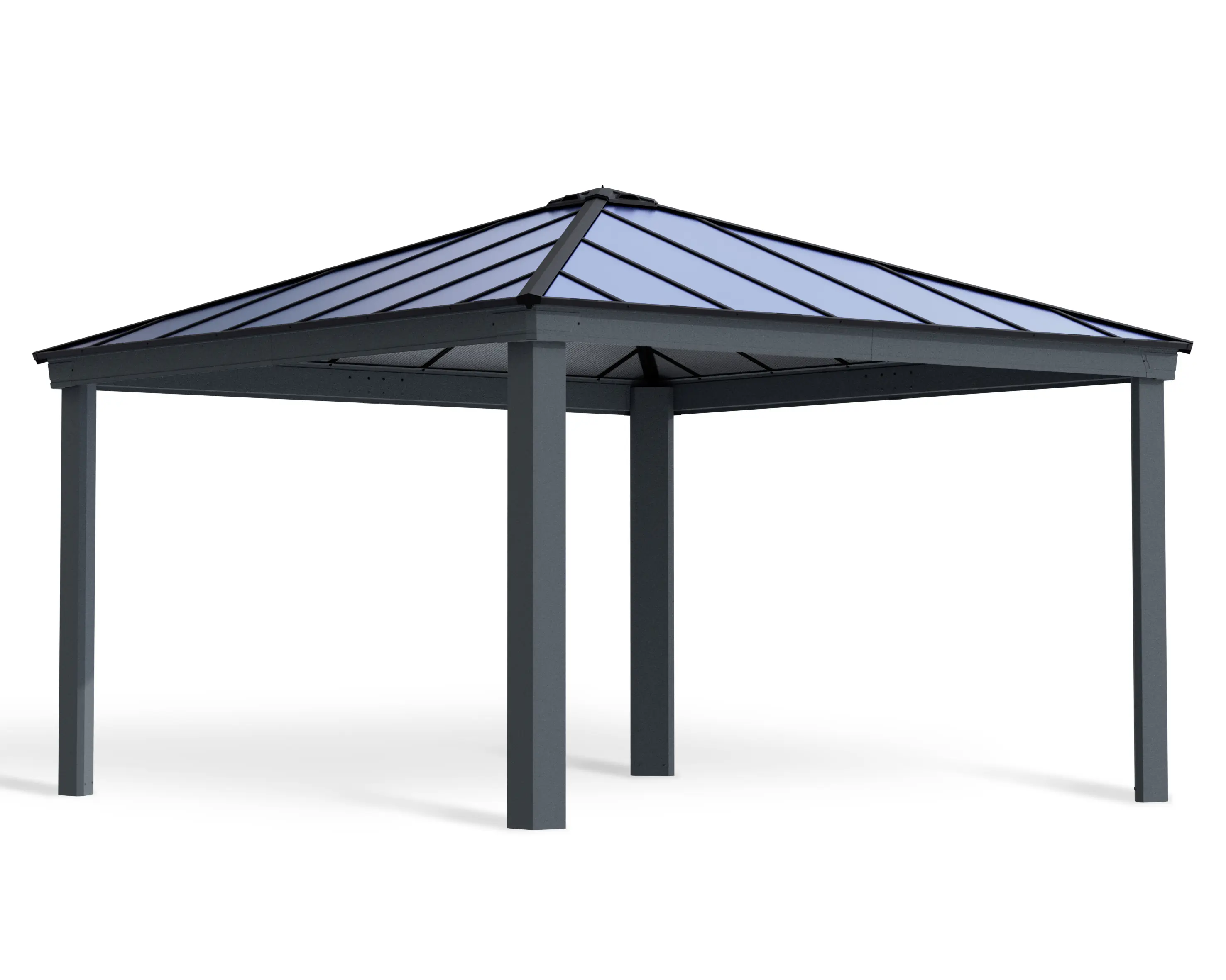 Canopia Carport Colorado 14x14  Grau Alu 426 x 425 cm Canopia Carport Colorado 14x14  Grau Alu 426 x 425 cm