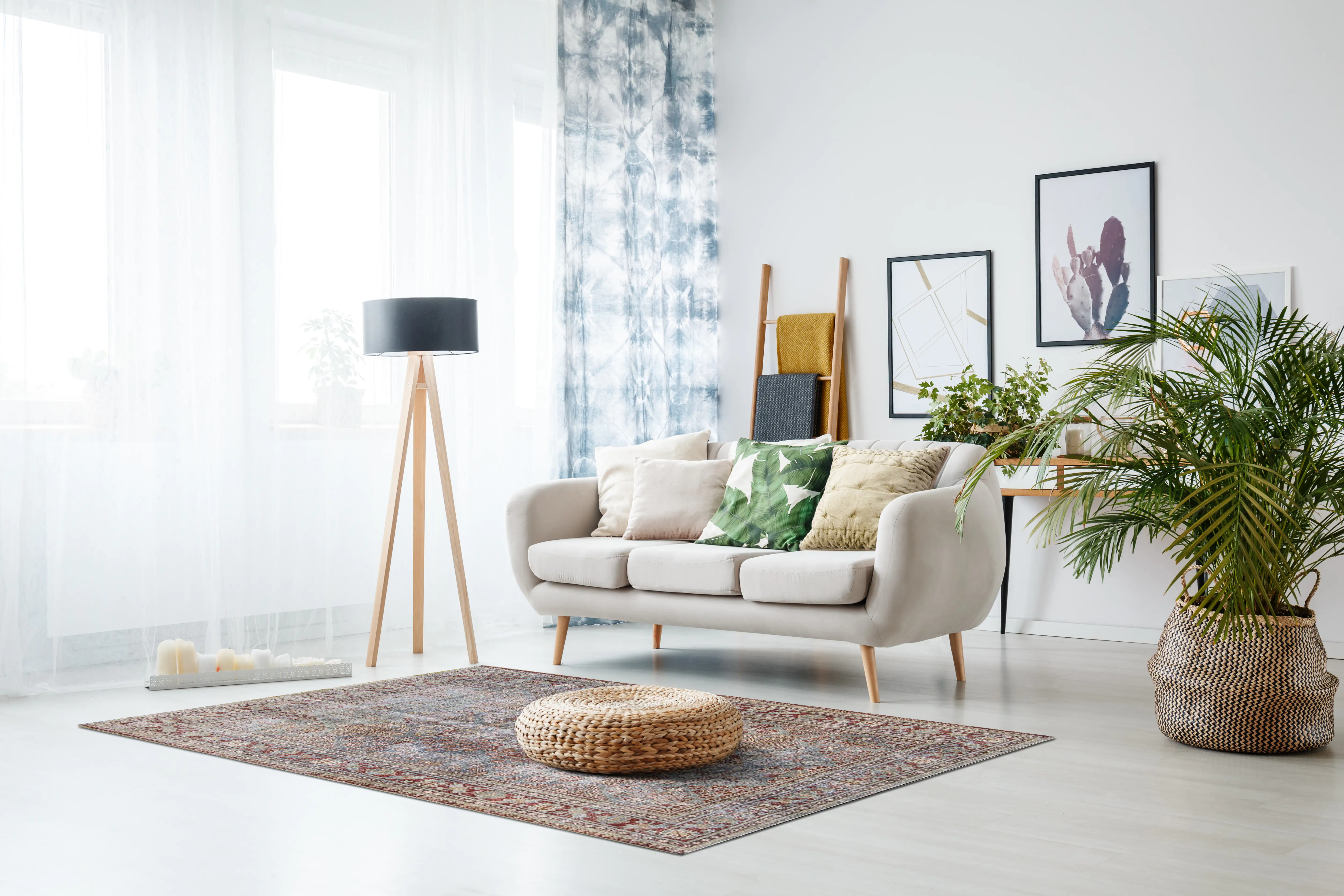 LUXOR Living Teppich Punto terra-multicolor, 120 x 170 cm