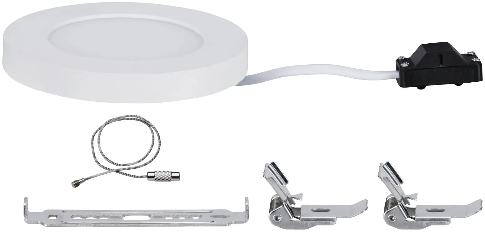 Paulmann LED Einbauleuchte Cover-it weiß 11,6 cm 6 W