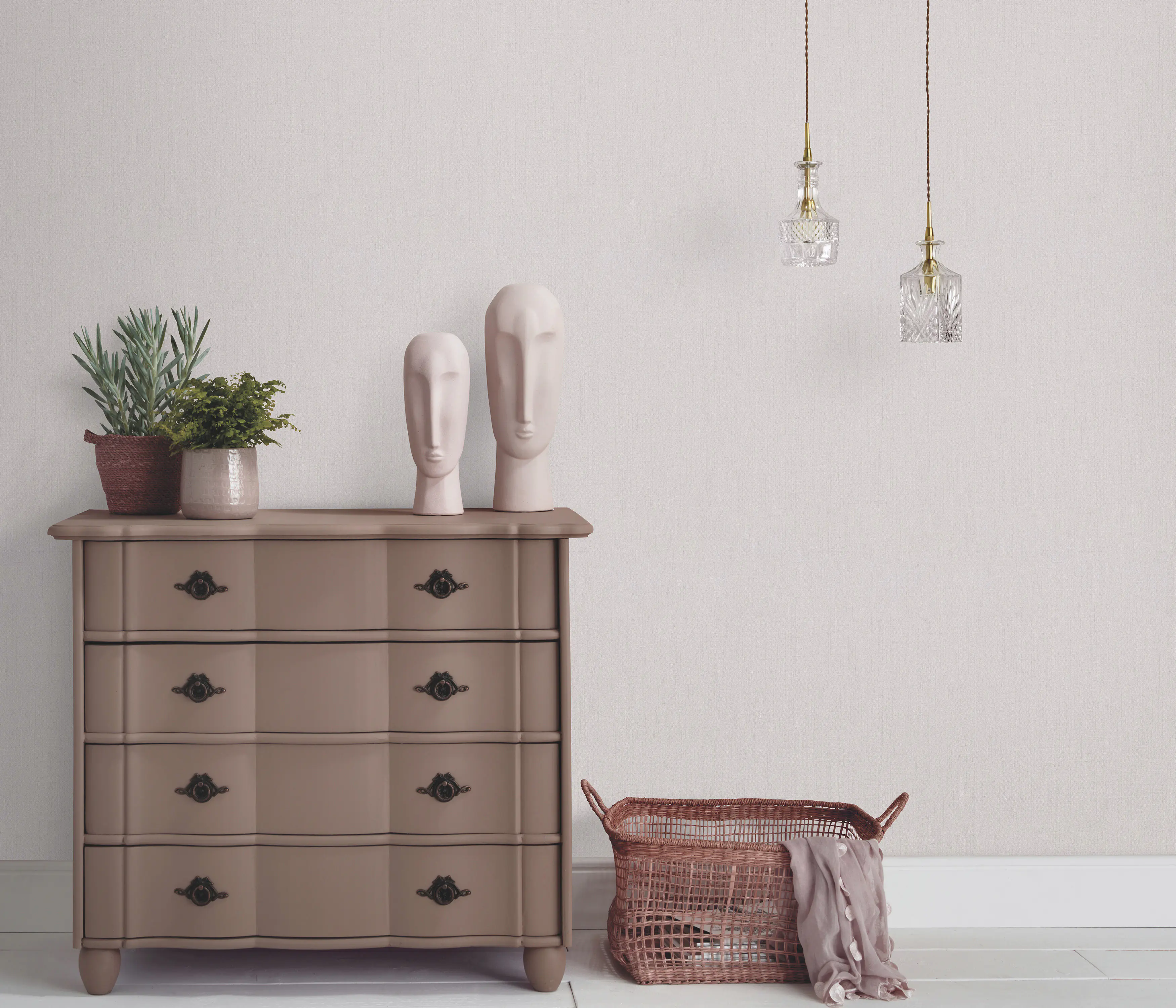 Erismann Vliestapete Uni 4Earth beige 10,05 x 0,53 m