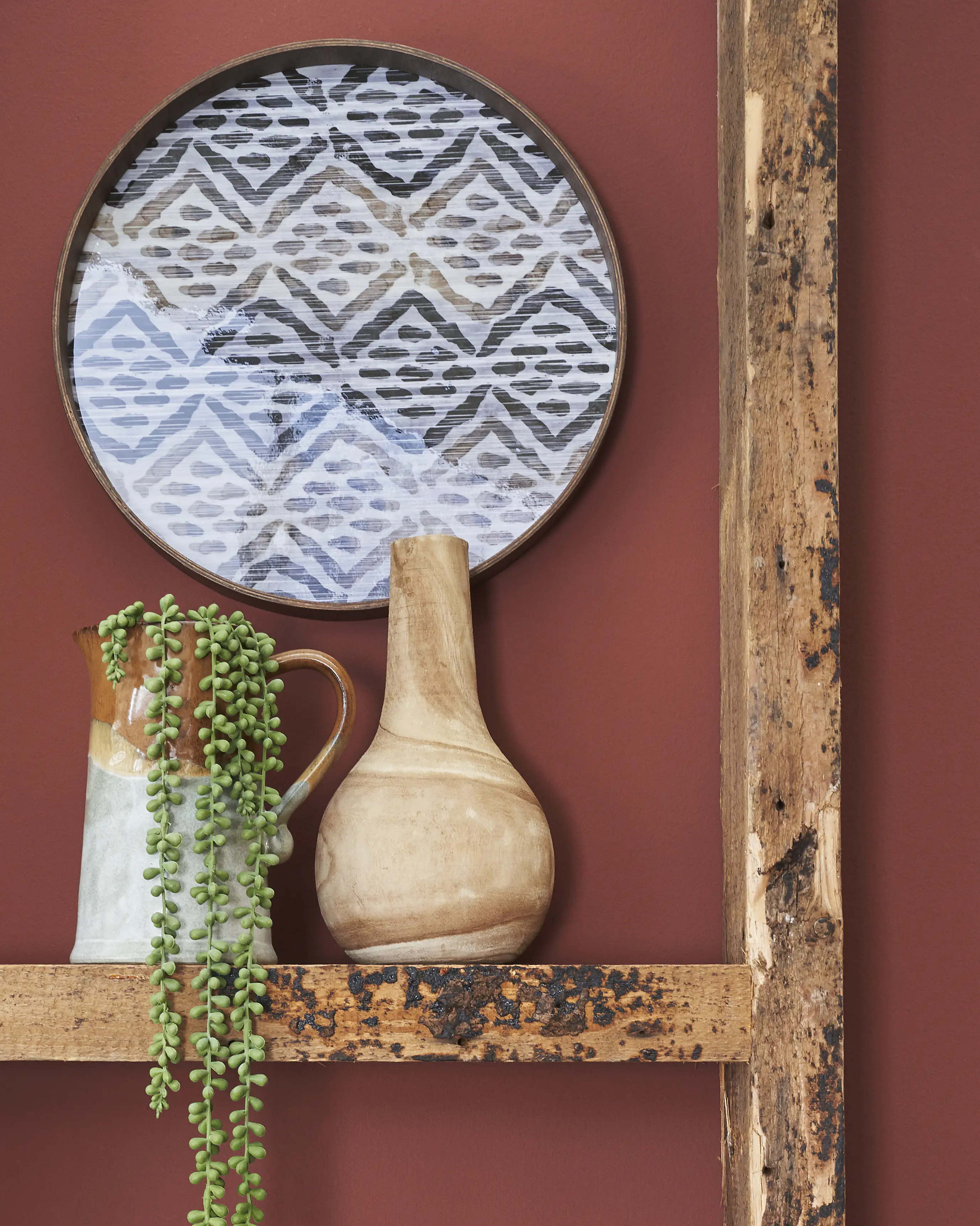 8718861618204_2 Mica Vase Pia hellbraun, 28 x 16 cm