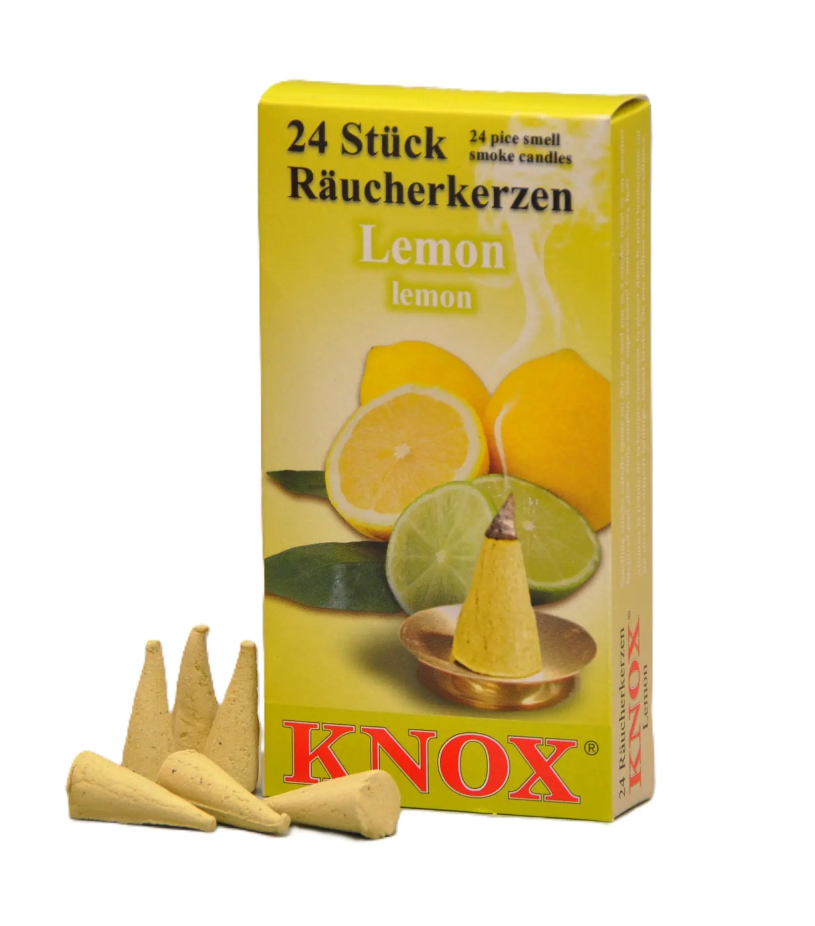 KNOX Räucherkerzen - Lemon 24 Stück