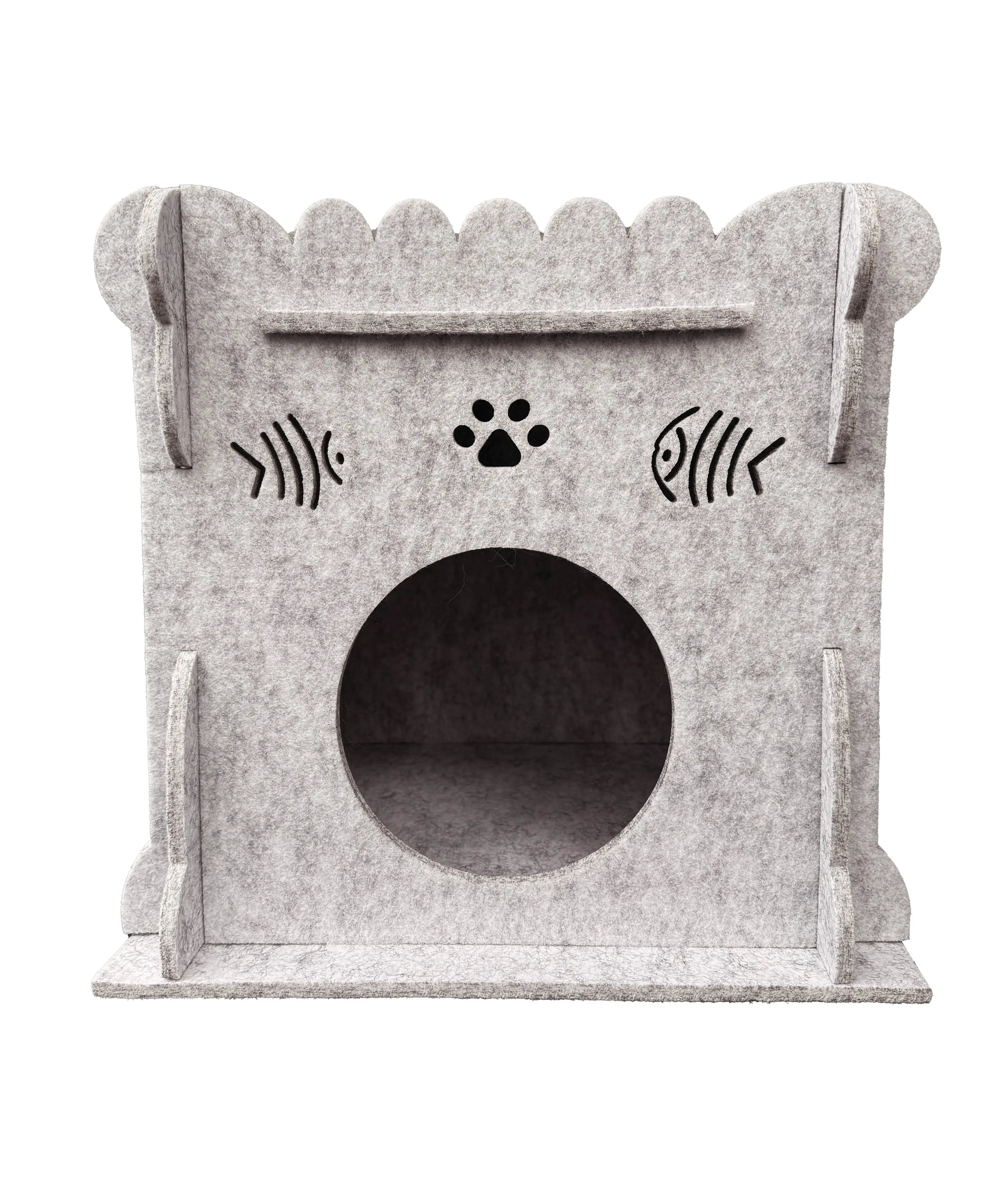 Aumüller Katzenhaus Purr Tower 40 x 40 cm hellgrau
