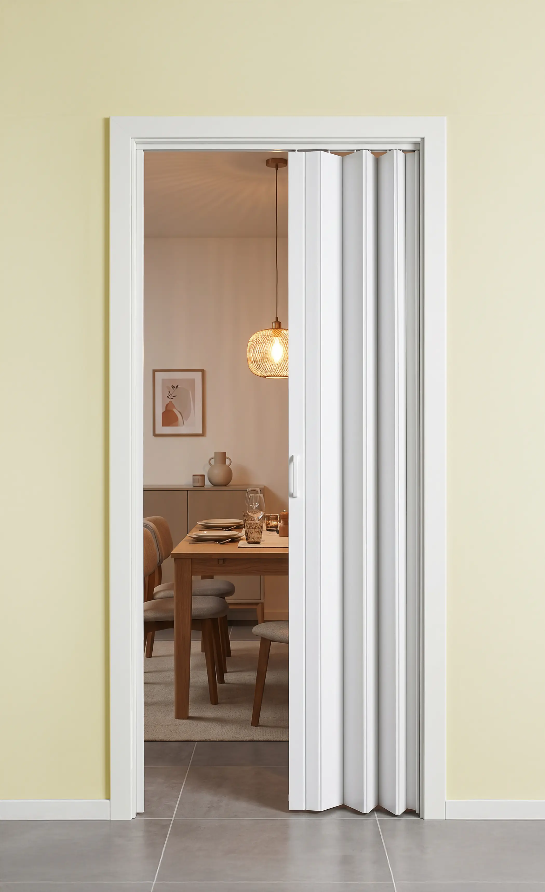 TrendLine Falttür reinweiß 88 x 205 cm