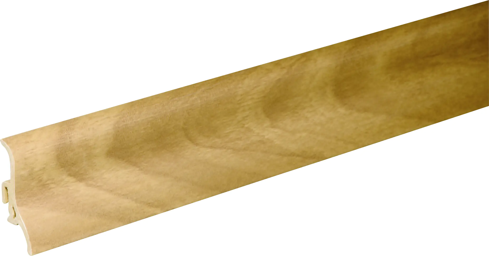 FN Neuhofer Fußleiste 250 cm 48 x 21 mm Nußbaum