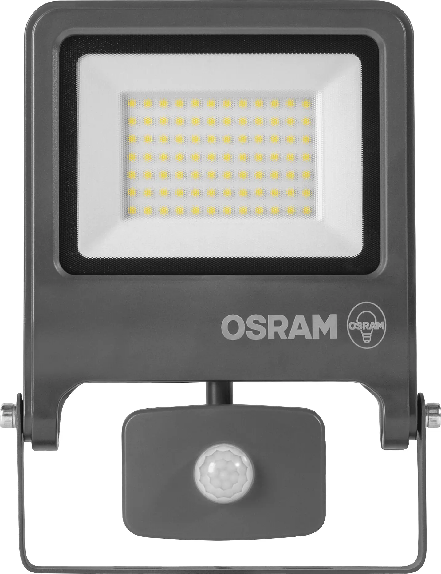 Osram Außenleuchte Endura Flood Bewegungsmelder 50W PCR dunkelgrau warmweiß
