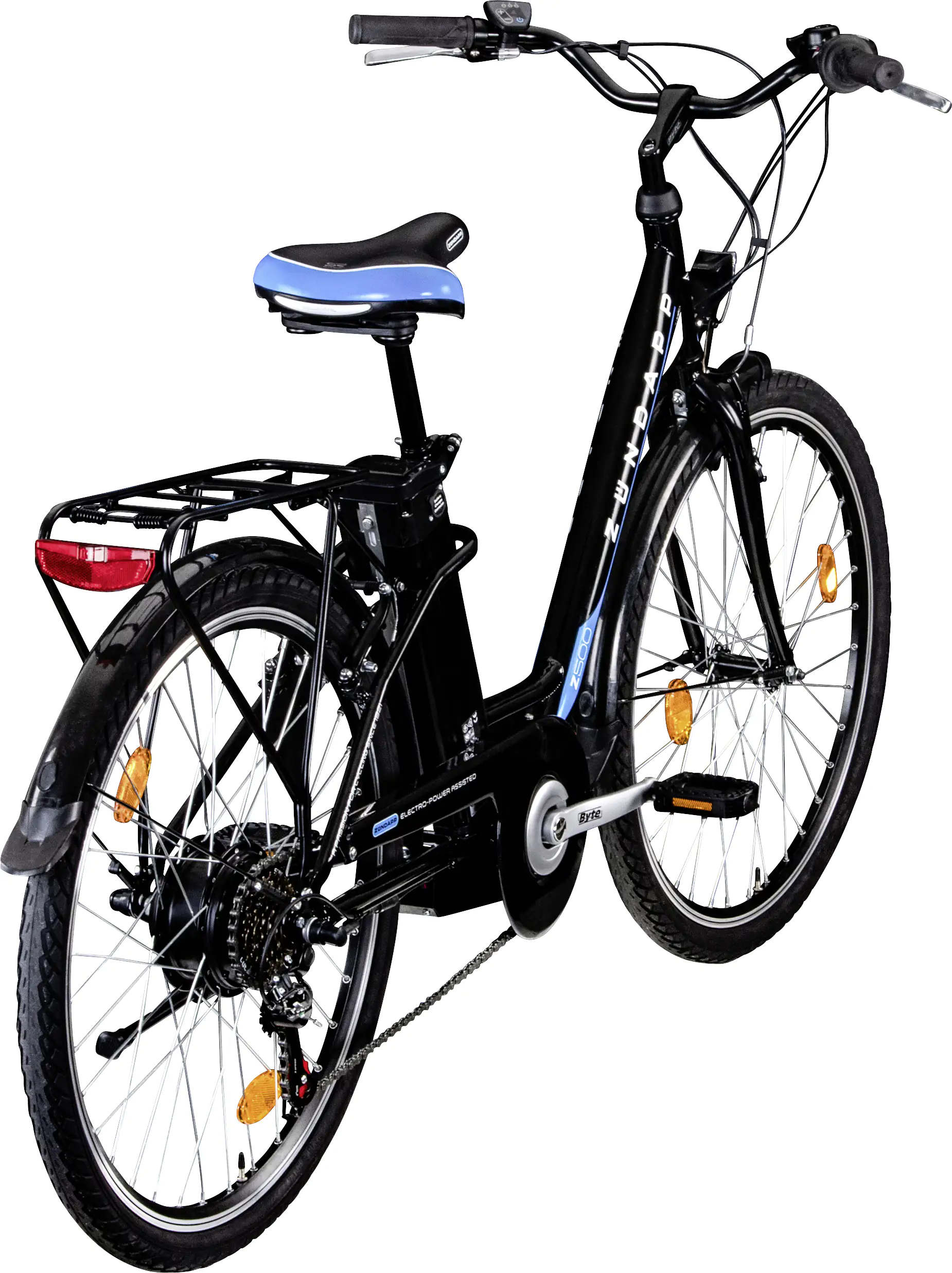 Zündapp E-Bike City Z505 26 Zoll 6-Gang 360 Wh schwarz