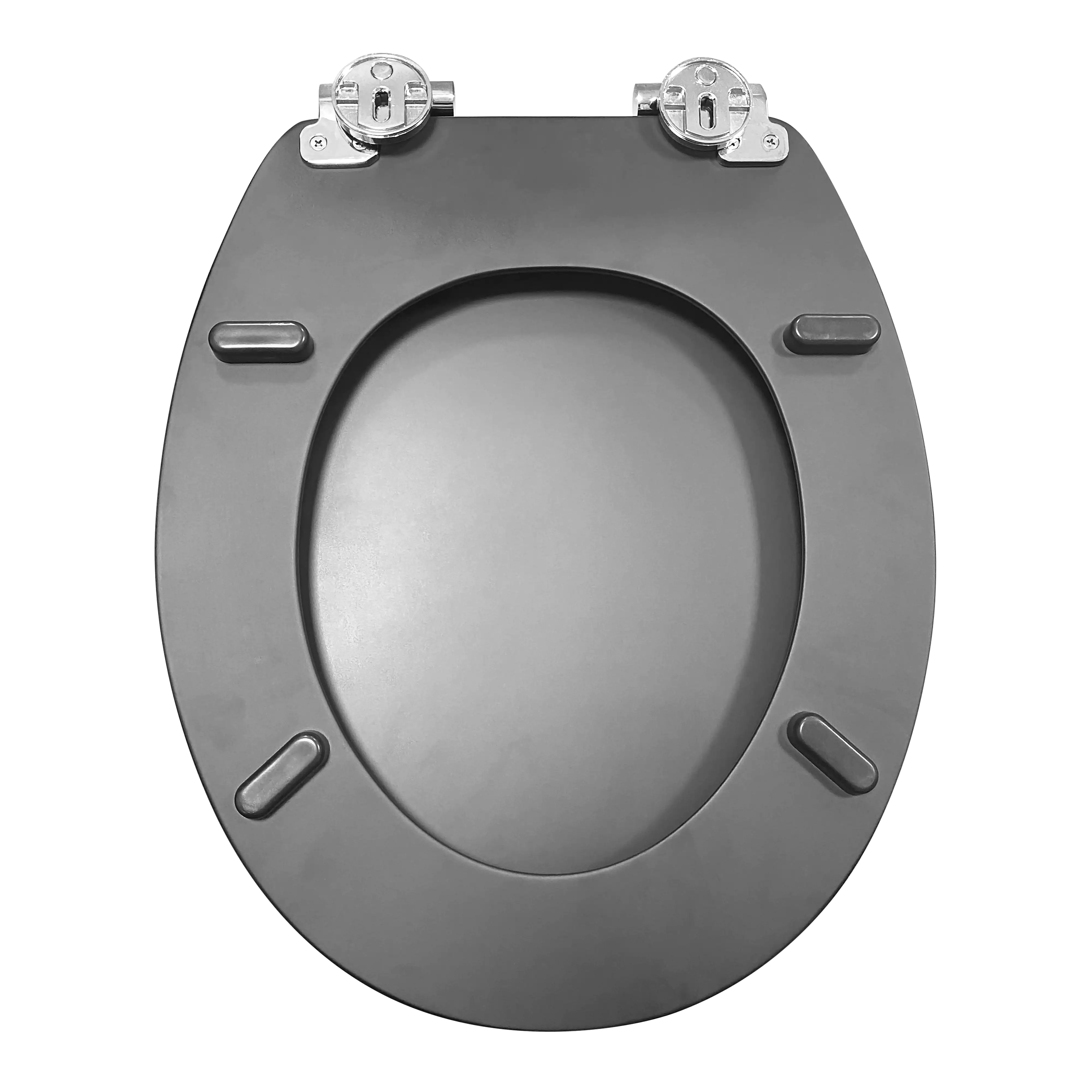 Primaster WC-Sitz mit Absenkautomatik Palme schwarz