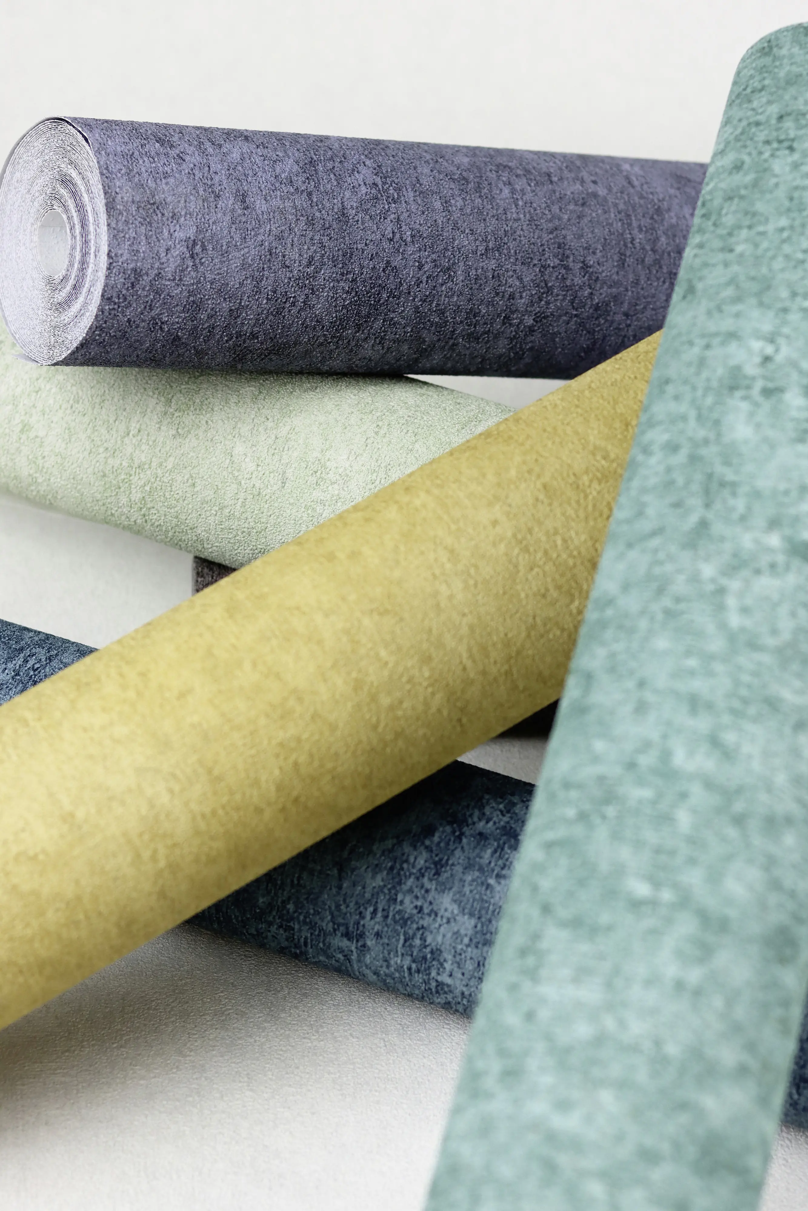 Rasch Vliestapete 617146 Linares uni blau 10,05 x 0,53 m