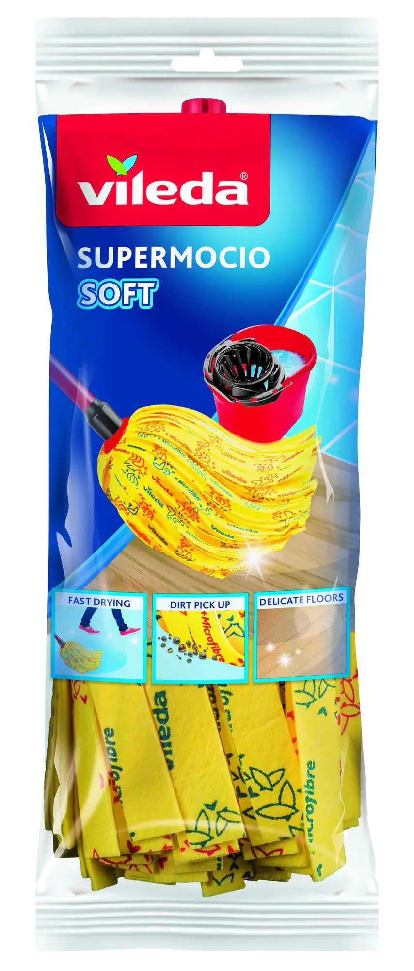 Vileda Ersatzkopf für Wischmop SuperMocio Vileda Ersatzkopf für Wischmop SuperMocio