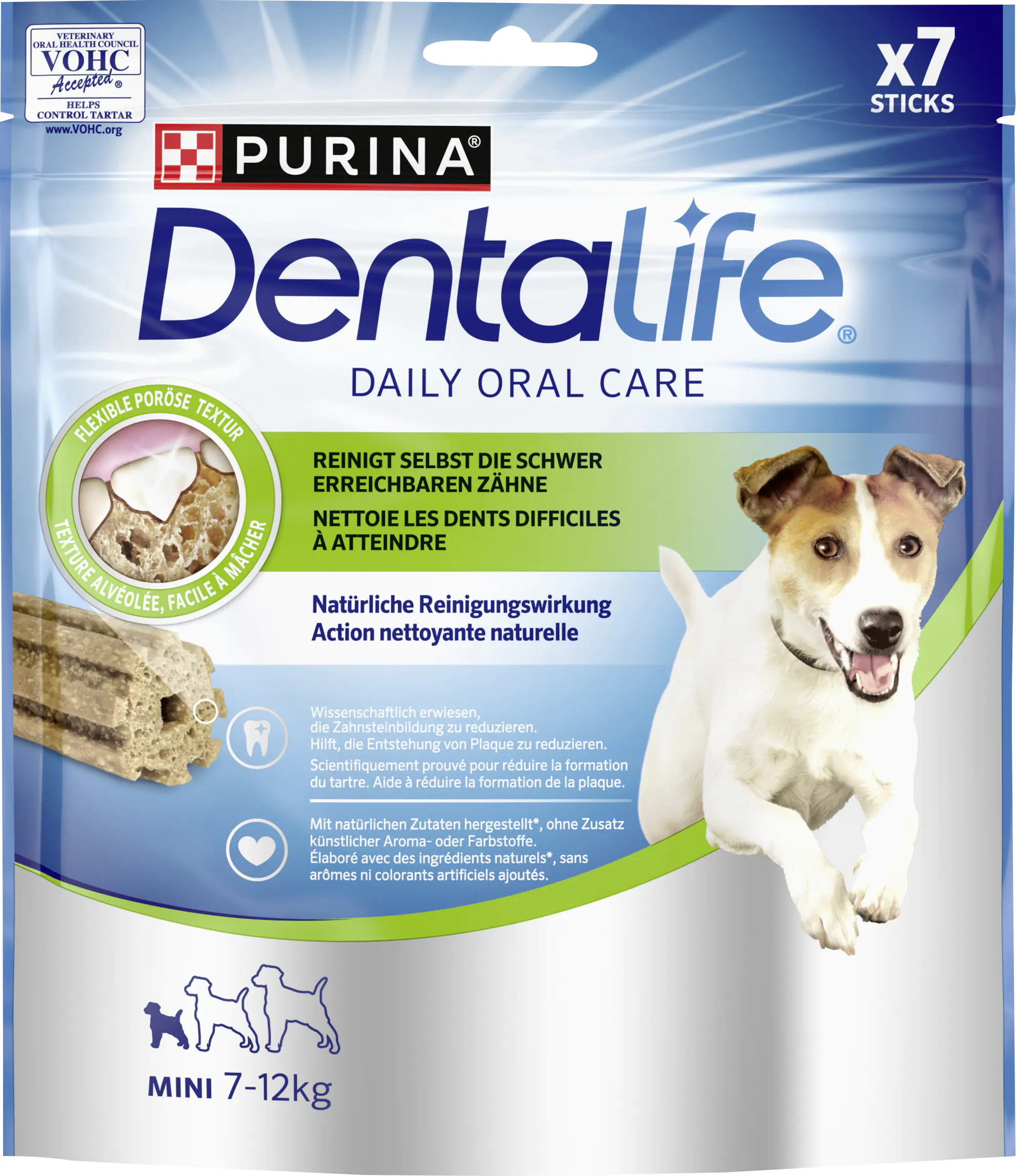 Purina DentaLife Mini Snacks für kleine Hunde 7 Sticks 115g Purina DentaLife Mini Snacks für kleine Hunde 7 Sticks 115g