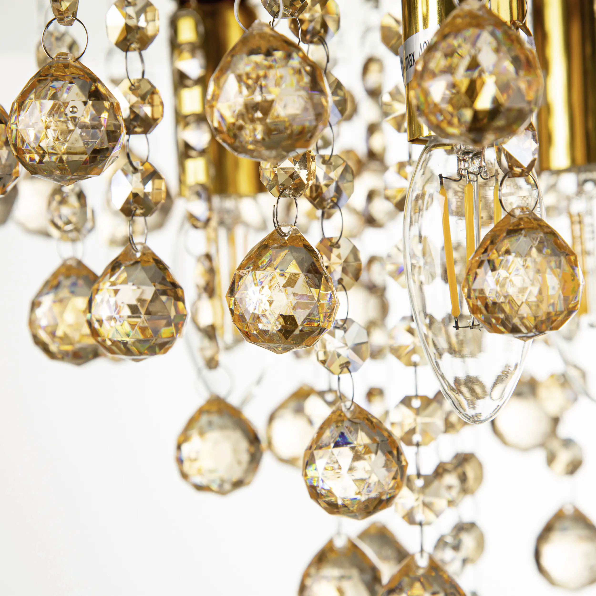 Globo Deckenleuchte London Ø 38 x 26 cm gold