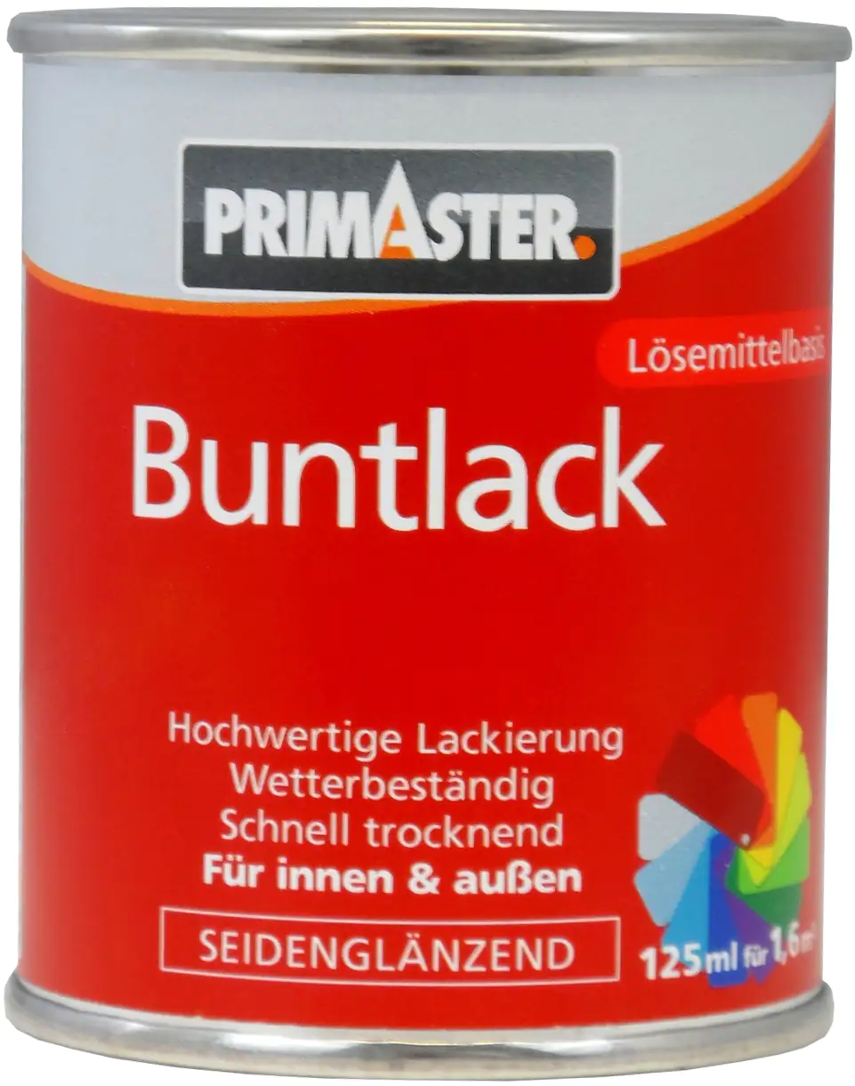 Primaster Buntlack RAL 8017 125 ml schokobraun seidenglänzend