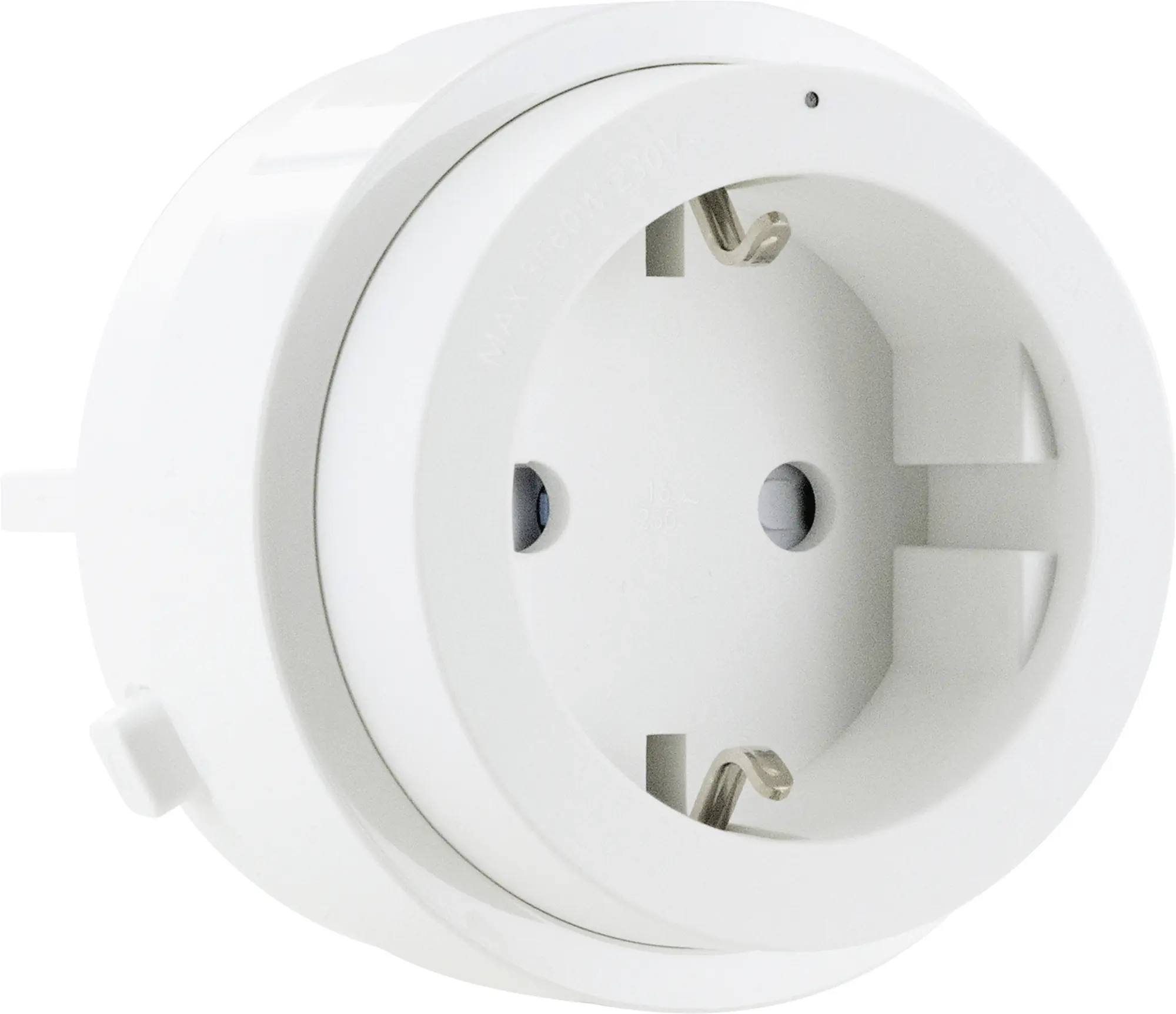 Schwaiger Steckdosenadapter für modulare Stromschiene max. 3680W weiß