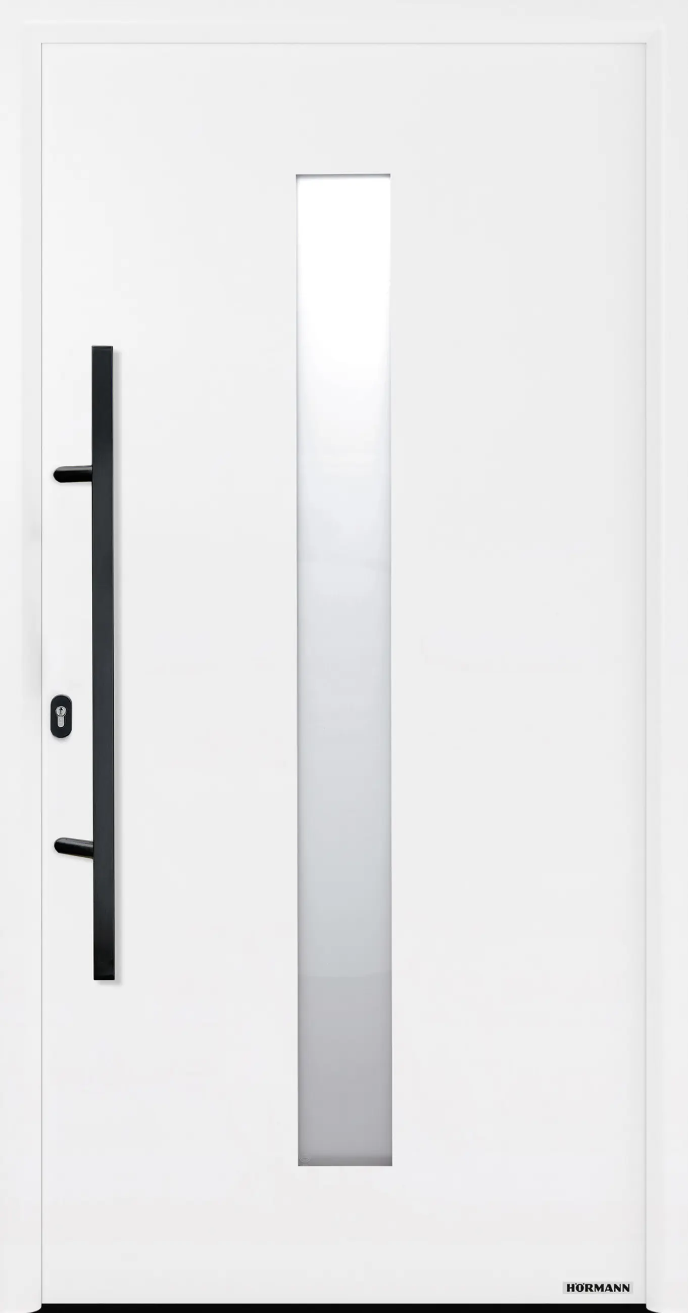 Hörmann Haustür Thermo65 Motiv 610S verkehrsweiß Links 110 x 210 cm  Hörmann Haustür Thermo65 Motiv 610S verkehrsweiß Links 110 x 210 cm