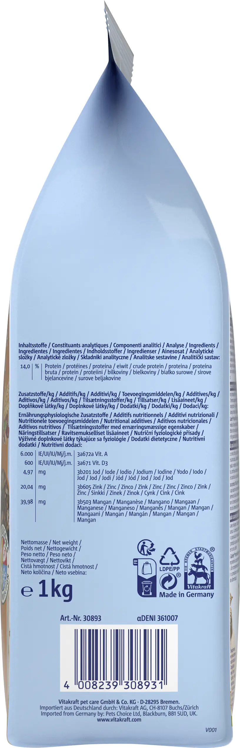 Vitakraft Vita Garden® Protein Mix 1 kg Vitakraft Vita Garden® Protein Mix 1 kg