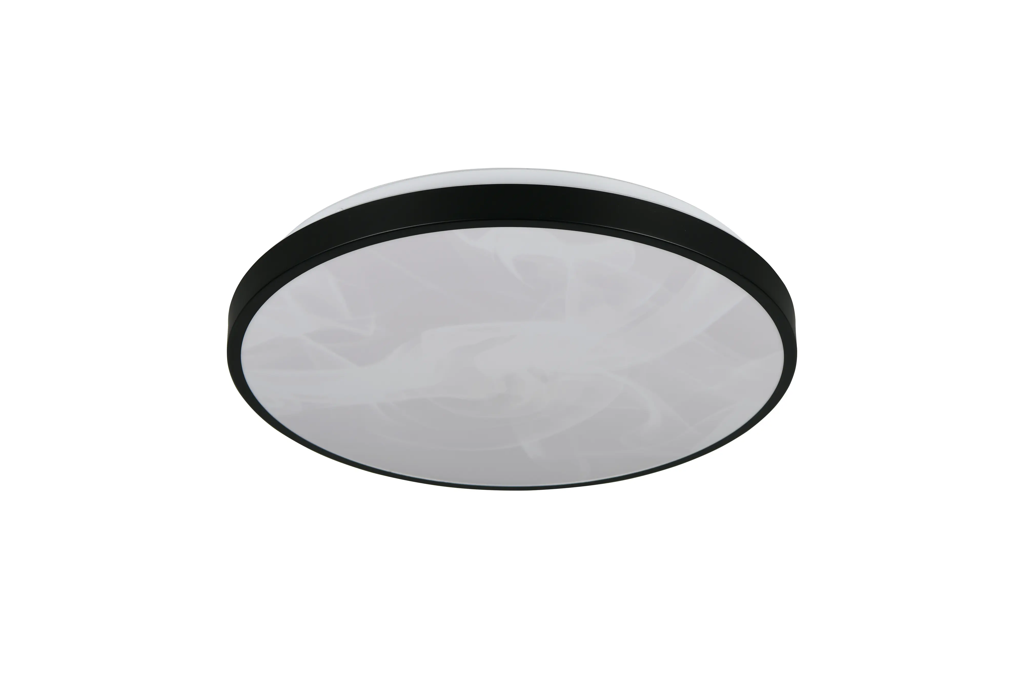 Trio LED-Deckenleuchte Fena Ø38,5 cm schwarz matt DIP-Switch