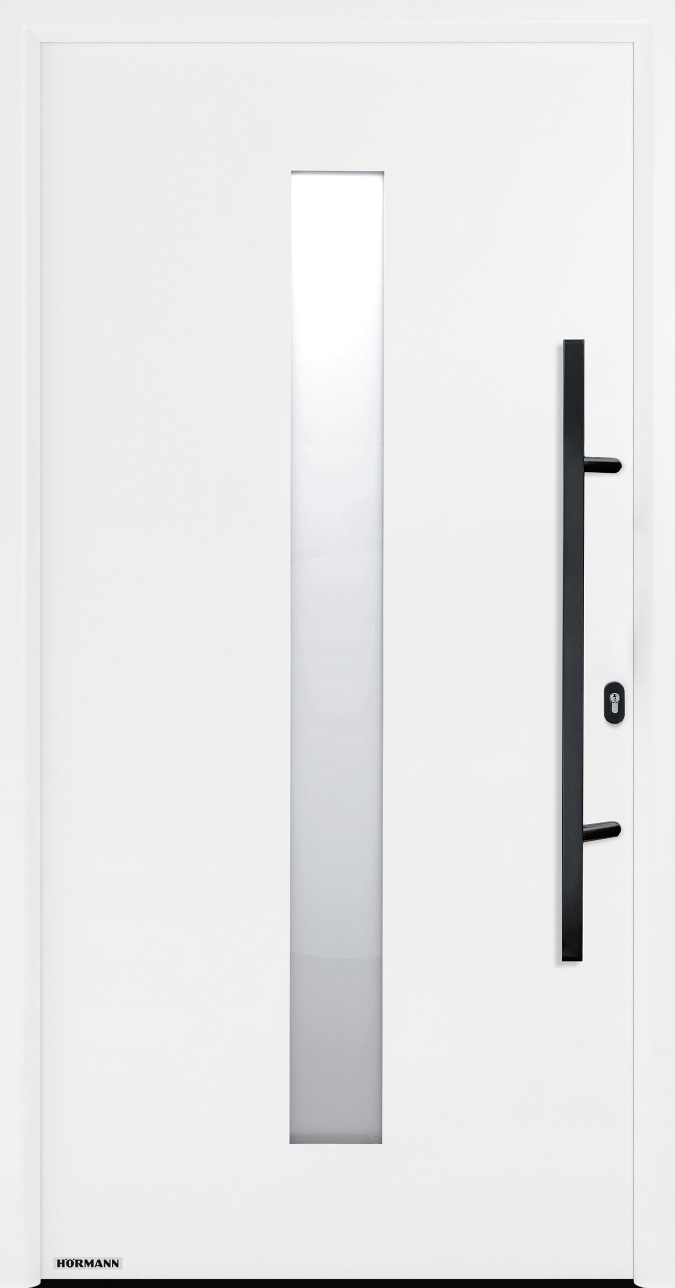 Hörmann Haustür Thermo65 Motiv 610S verkehrsweiß Rechts 110 x 210 cm 